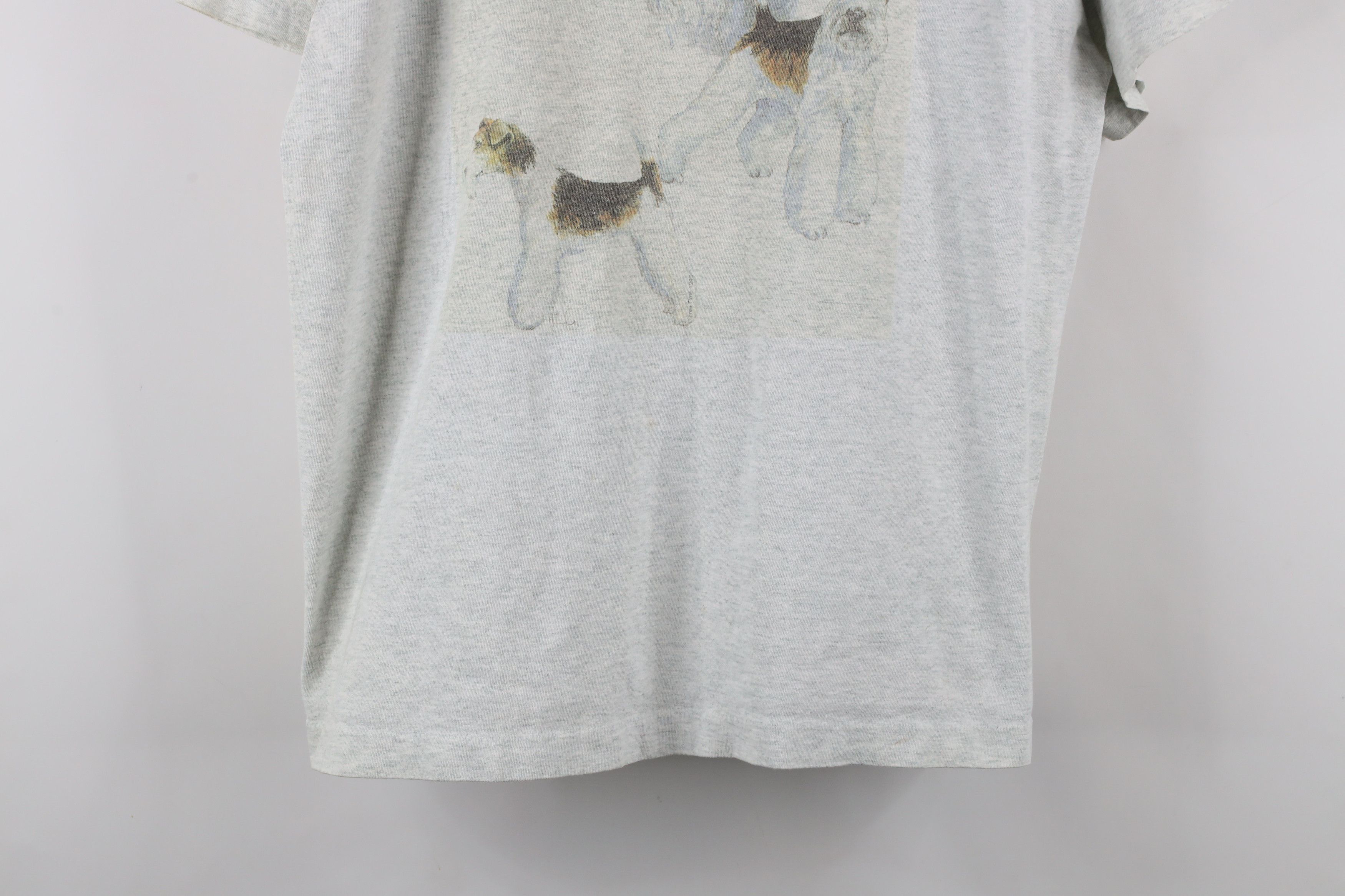Vintage Vintage 90s Wire Fox Terrier Dog Short Sleeve T-Shirt USA Size US XL / EU 56 / 4 - 3 Thumbnail