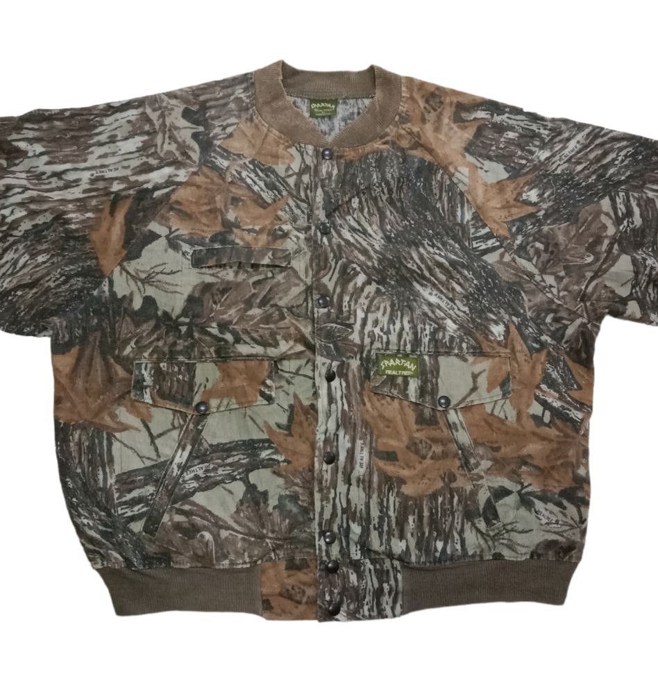 Realtree Vintage Spartan Realtree Camo Bomber Jacket Size US XL / EU 56 / 4 - 4 Thumbnail
