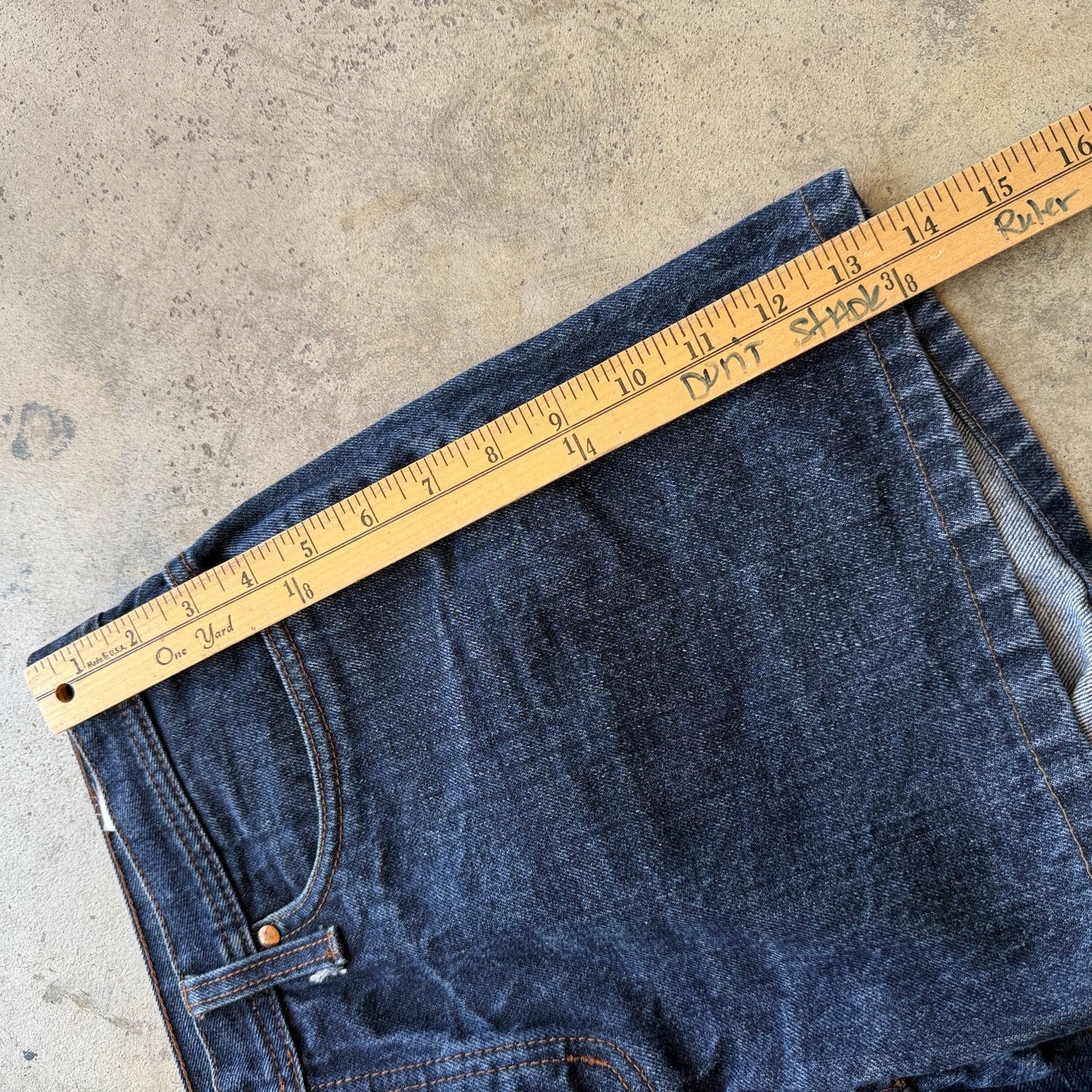Other Unbranded Brand UB101 Selvedge Denim Shorts 14.5oz Raw Size US 36 / EU 52 - 8 Thumbnail