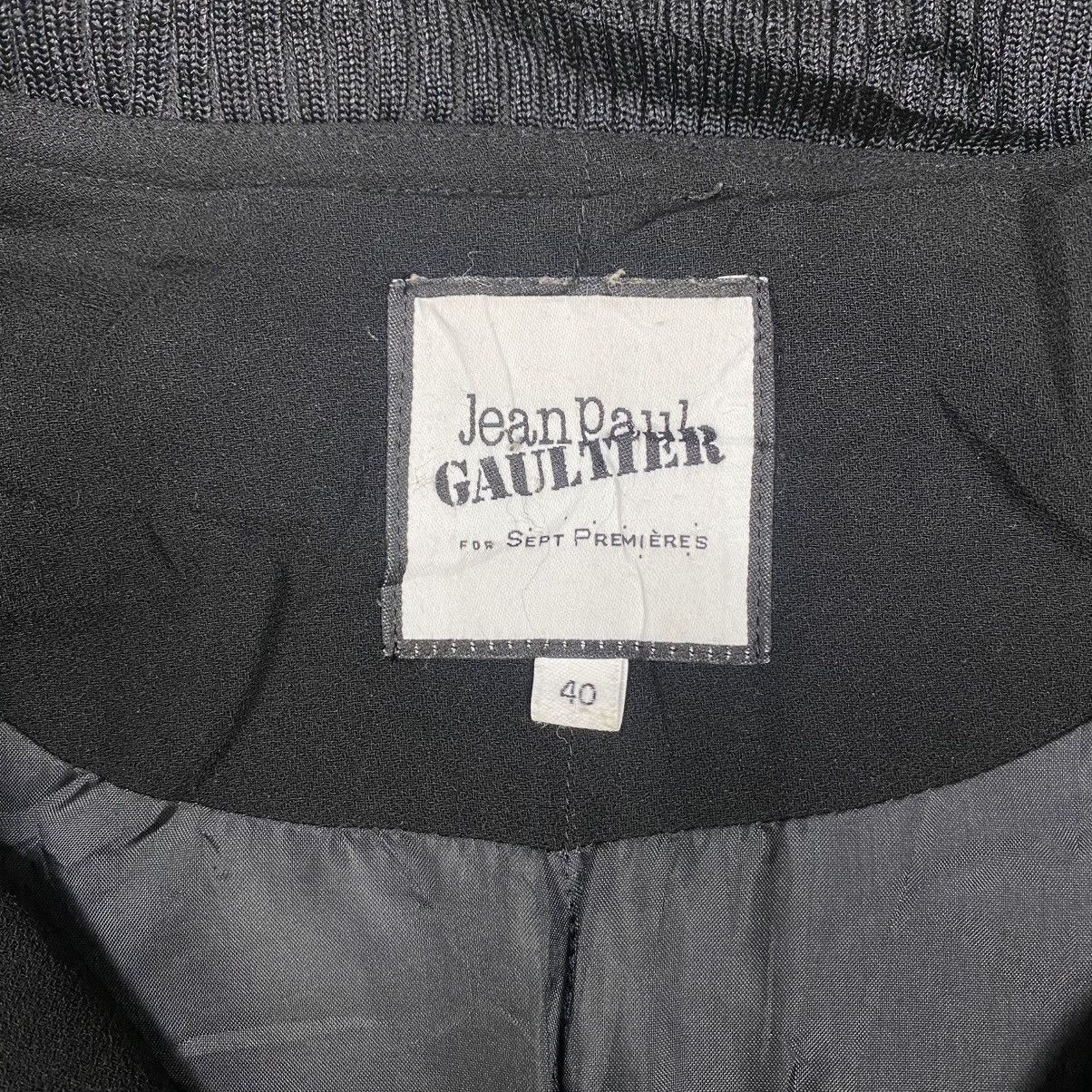Japanese Brand × Jean Paul Gaultier Jean Paul Gaultier For Sept Premieres Bomber Jacket Size US S / EU 44-46 / 1 - 7 Thumbnail
