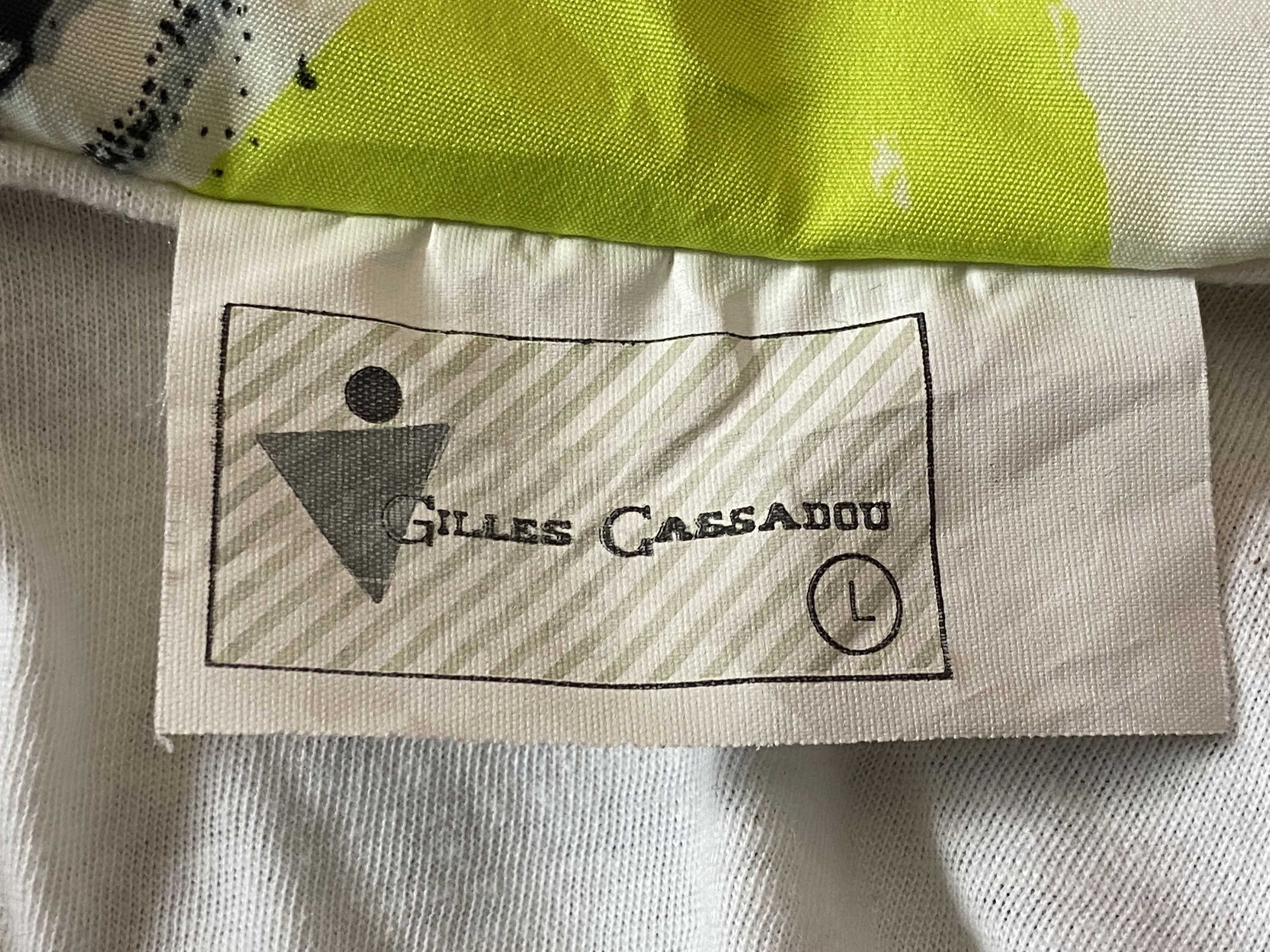 Vintage Gilles Cassadou Vintage Men's Abstract Windbreaker - L Size US L / EU 52-54 / 3 - 5 Thumbnail