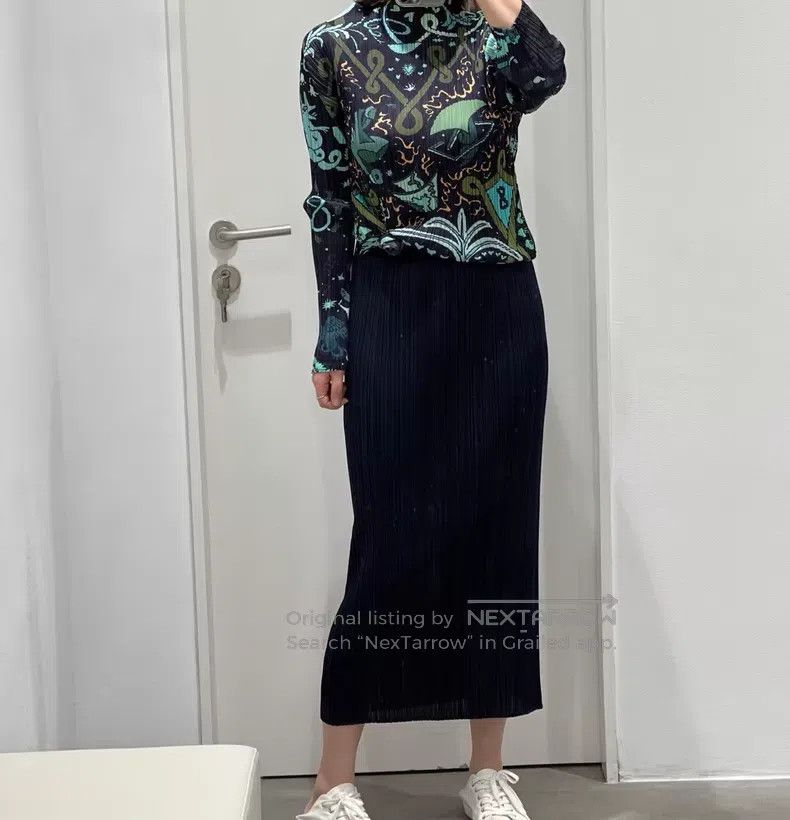 Issey Miyake Issey Miyake Planet Series Small Turtleneck Long Sleeve Size XXL / US 16-18 / IT 52-54 - 7 Thumbnail