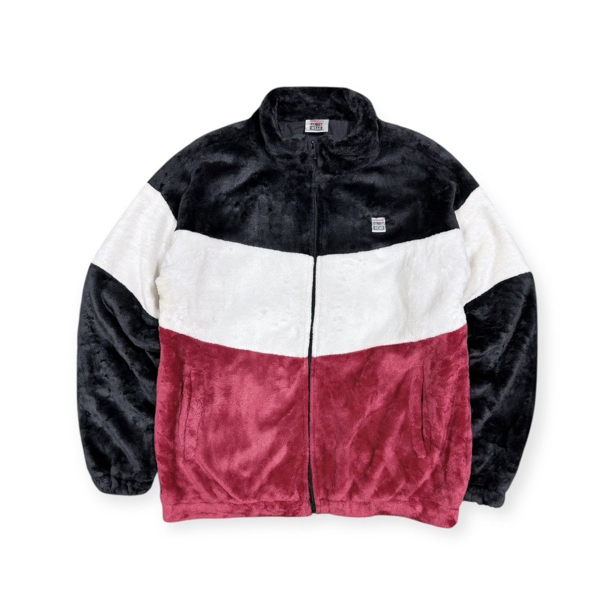 Vision Streetwear Vision Streetwear Fluppy Striped Fleece Zipper Jacket Size US M / EU 48-50 / 2 - 1 Thumbnail