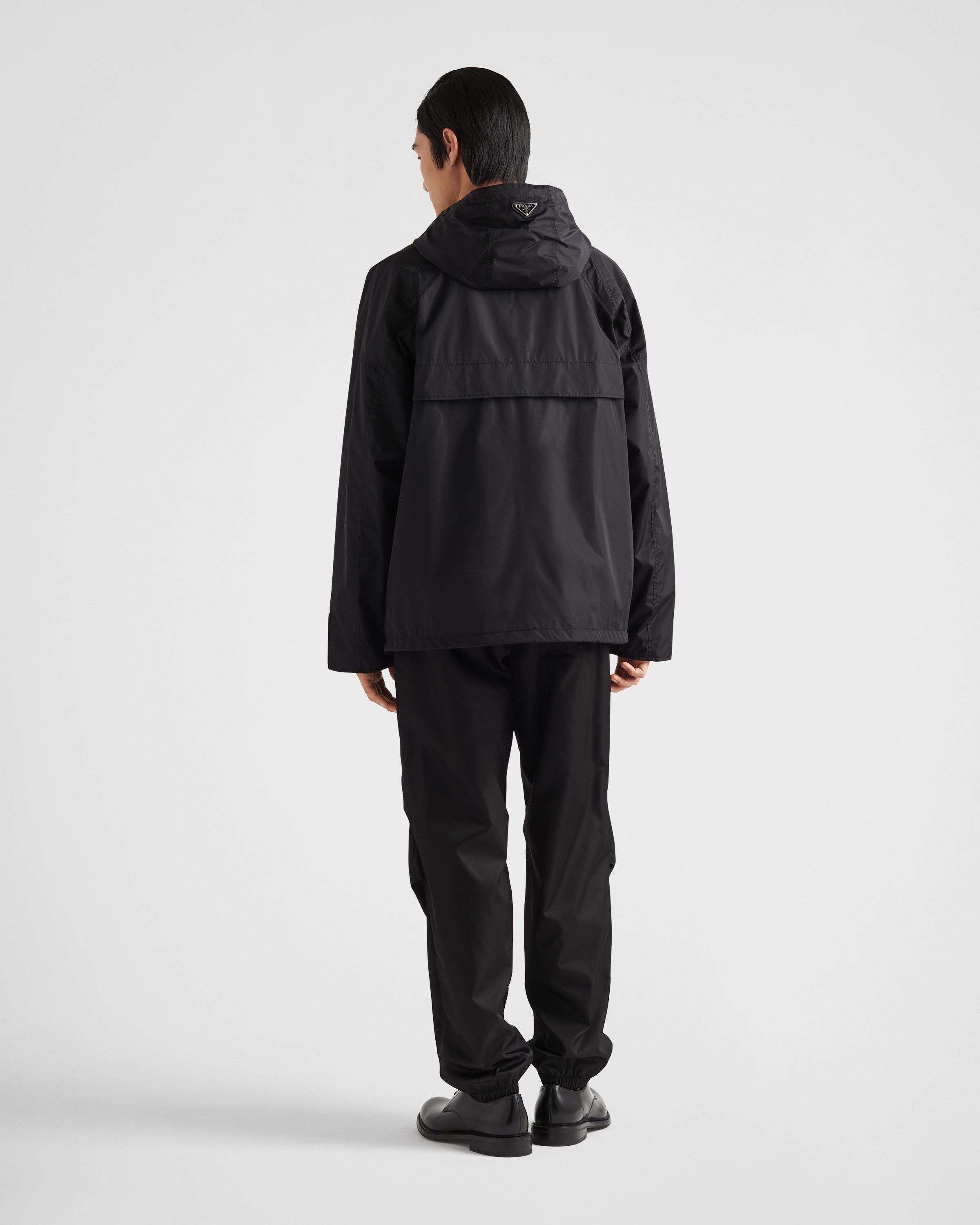 Prada o1mt1gz0225 Technical Fabric Jacket in Black Size US S / EU 44-46 / 1 - 5 Thumbnail