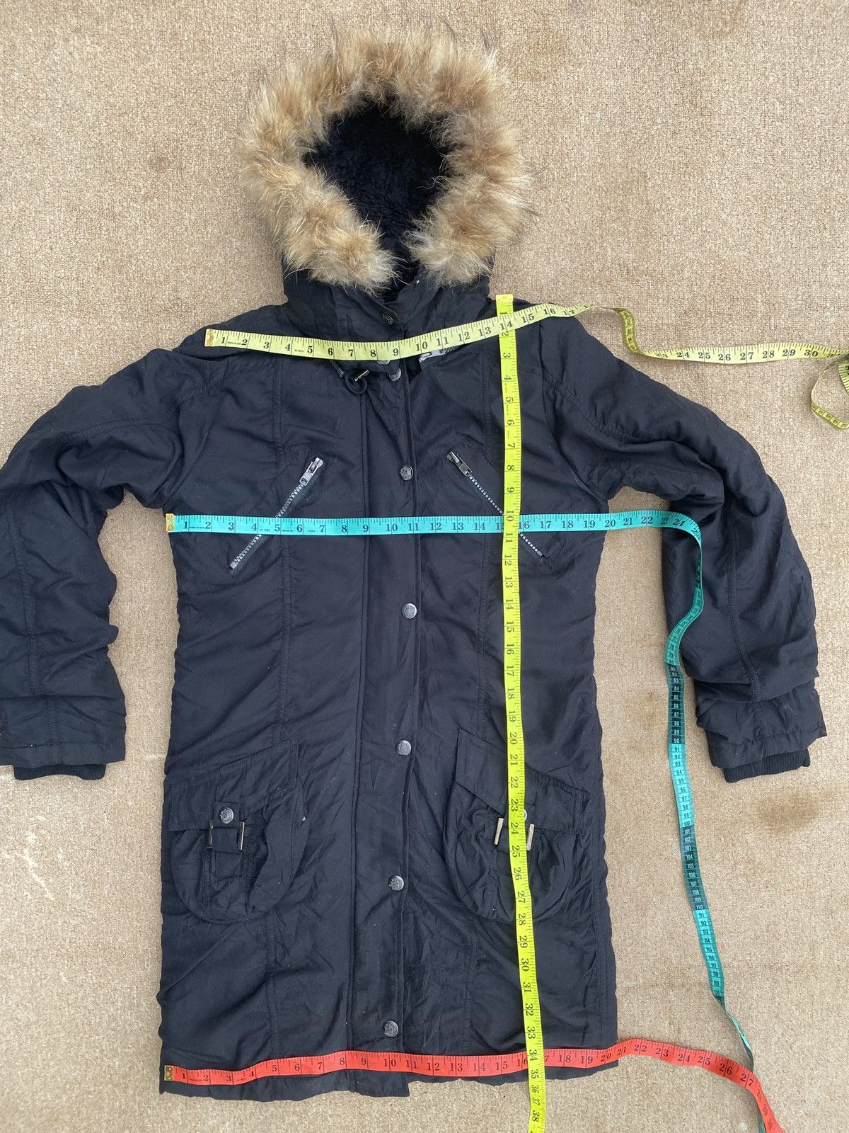 If Six Was Nine Vintage unbrd fur hoddie long jacket Size US S / EU 44-46 / 1 - 10 Thumbnail