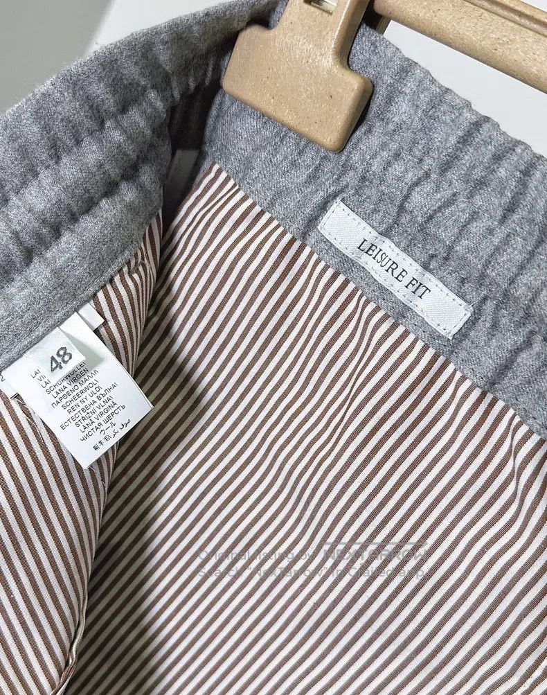 Brunello Cucinelli Brunello Cucinelli Wool drawstring trousers Size US 32 / EU 48 - 6 Thumbnail