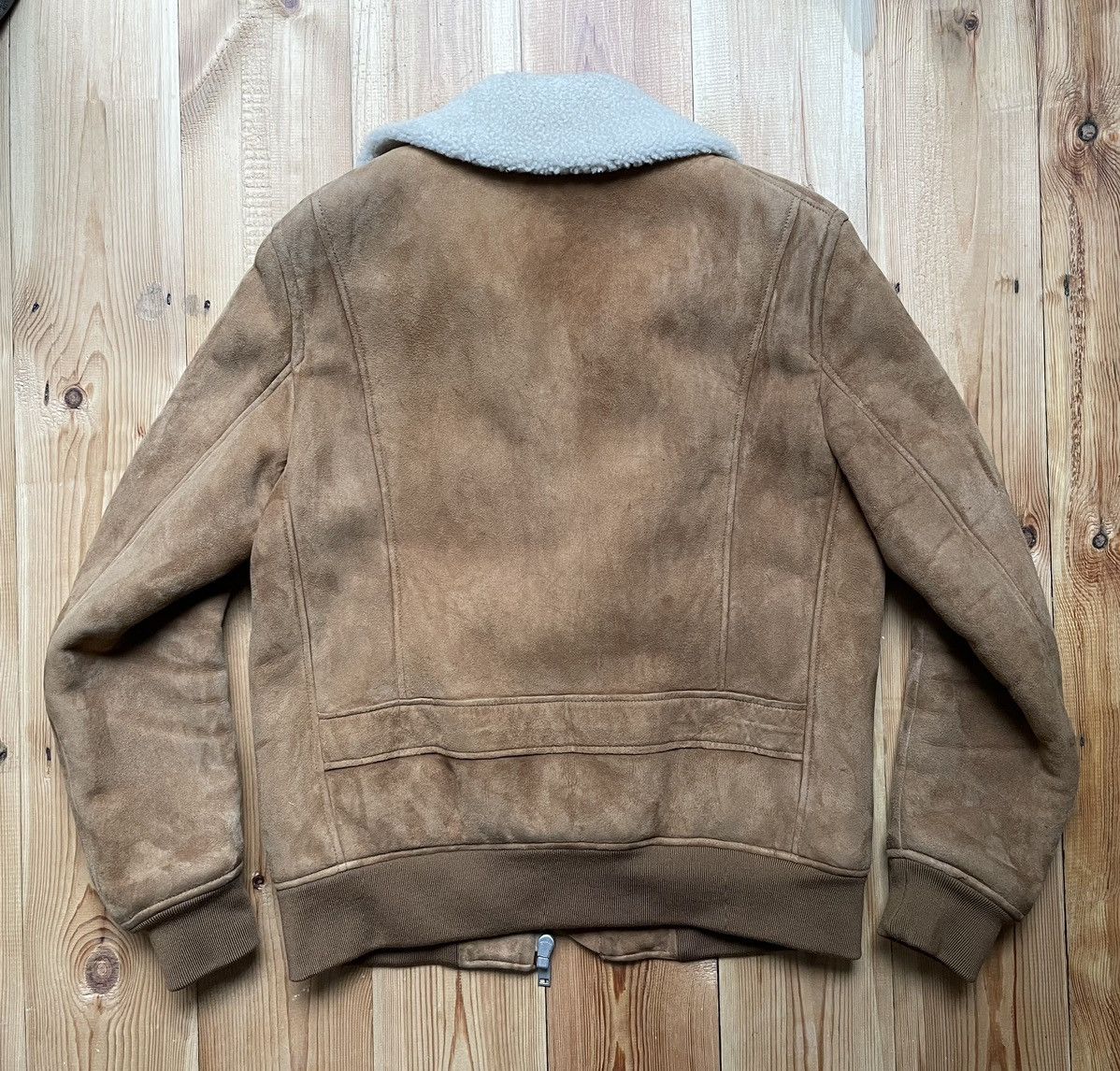 Alexander McQueen Alexander McQueen Shearling Flight Jacket Size US M / EU 48-50 / 2 - 2 Thumbnail