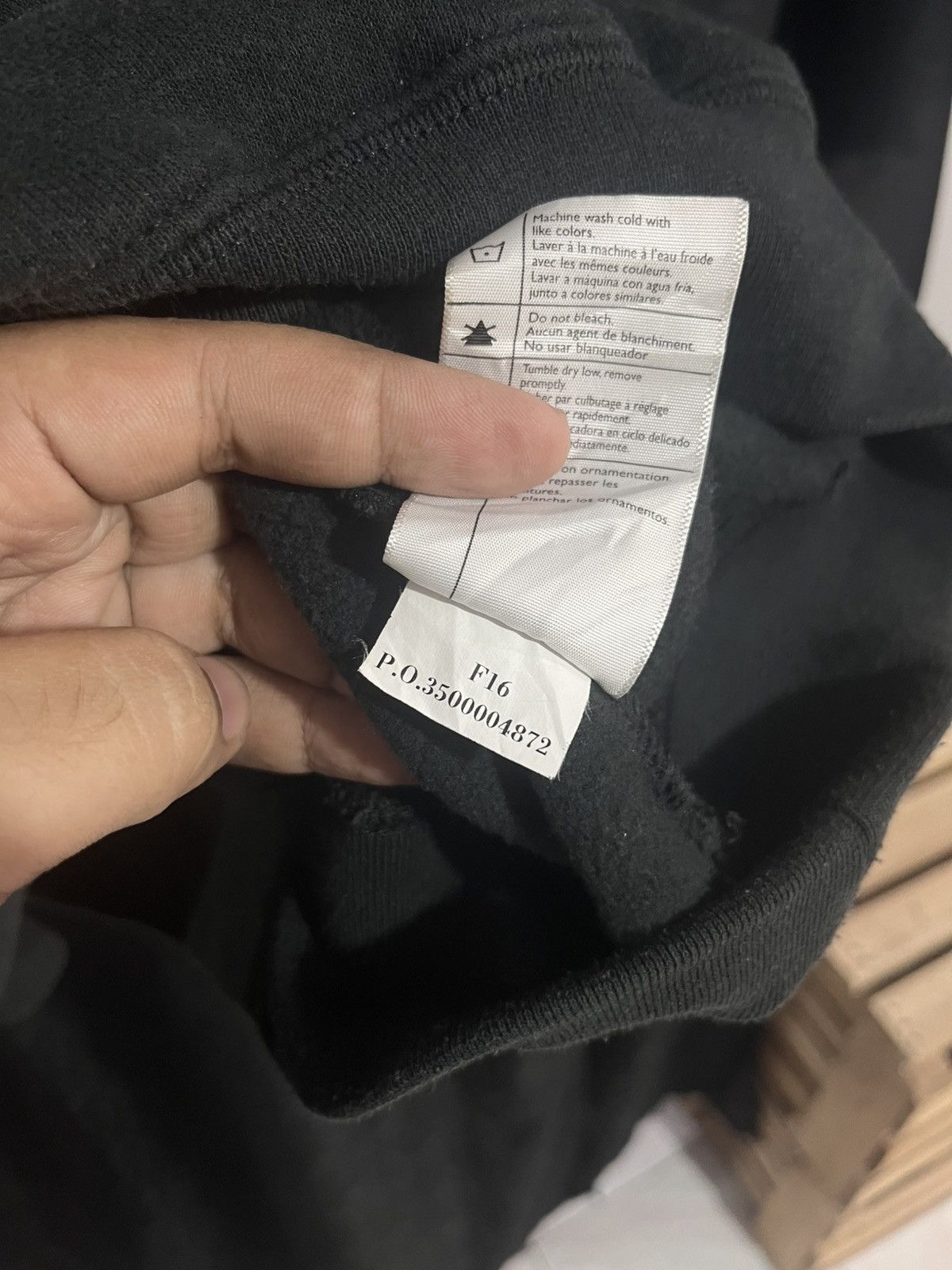 Carhartt Carhartt K288 Logo Sleeve Graphic Black Hoodie Spellout - XL Size US XL / EU 56 / 4 - 6 Thumbnail