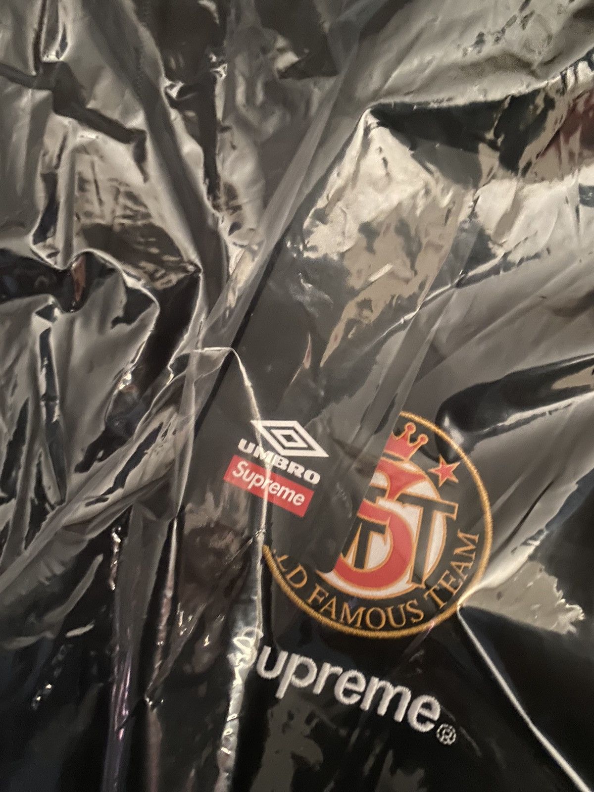 Supreme × Umbro Supreme Umbro Cotton Ripstop Track Jacket Black Medium Size US M / EU 48-50 / 2 - 8 Thumbnail