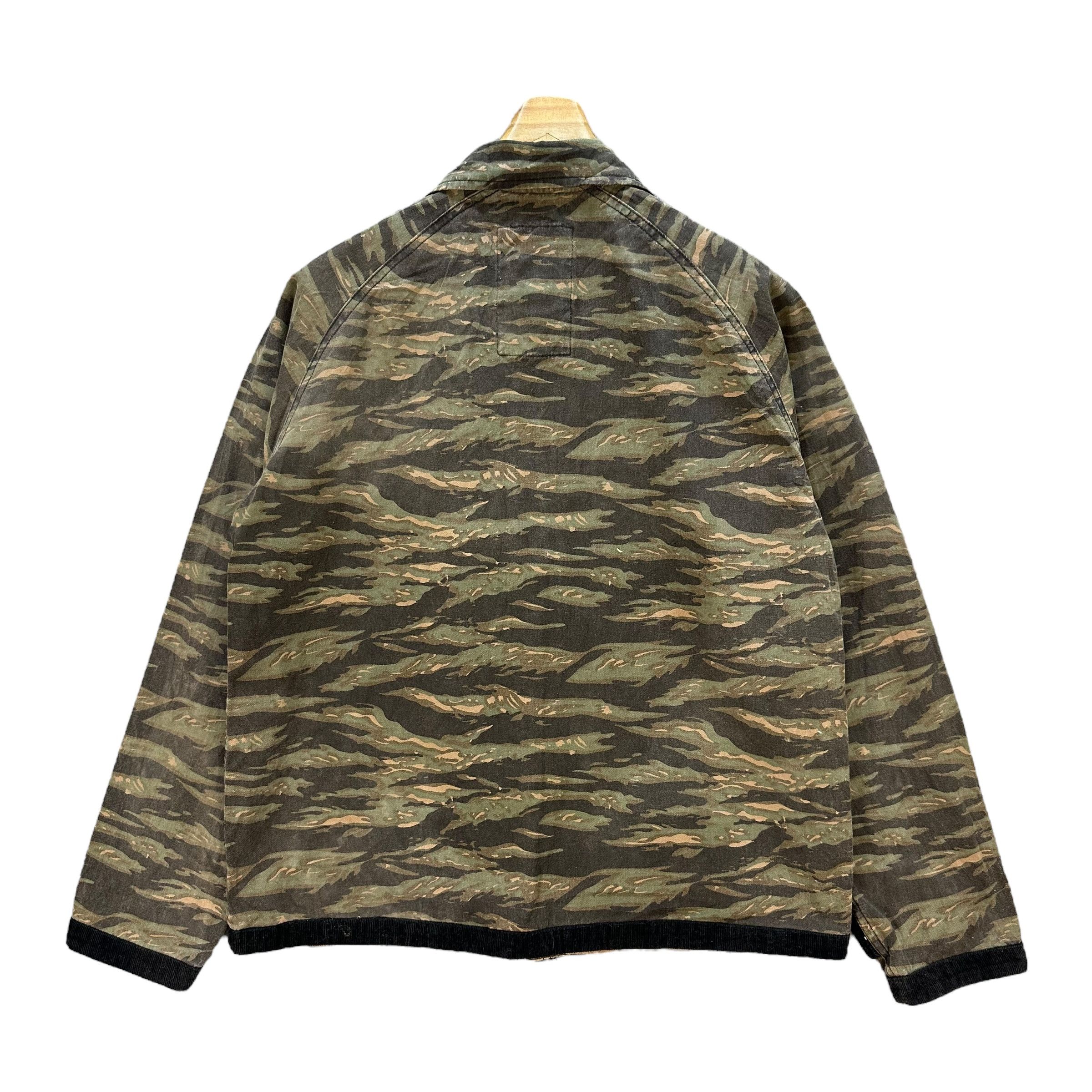 Billabong Billabong Camo Tiger Striped Chore Jacket #A33-0770 Size US L / EU 52-54 / 3 - 12 Thumbnail