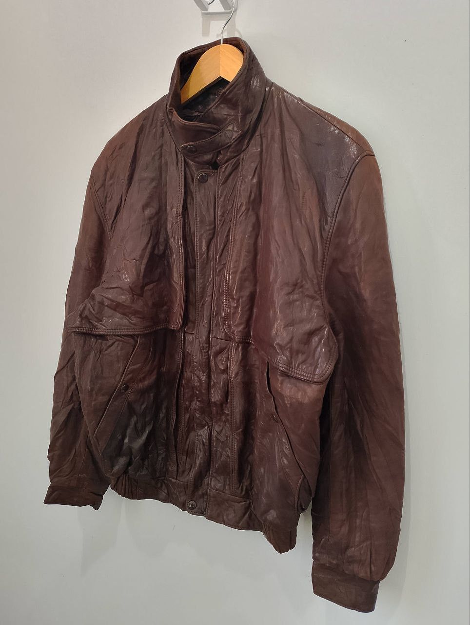 Seditionaries Vintage 70s CHAMPS ELYSEE Made in Canada Leather Jacket Size US M / EU 48-50 / 2 - 3 Thumbnail