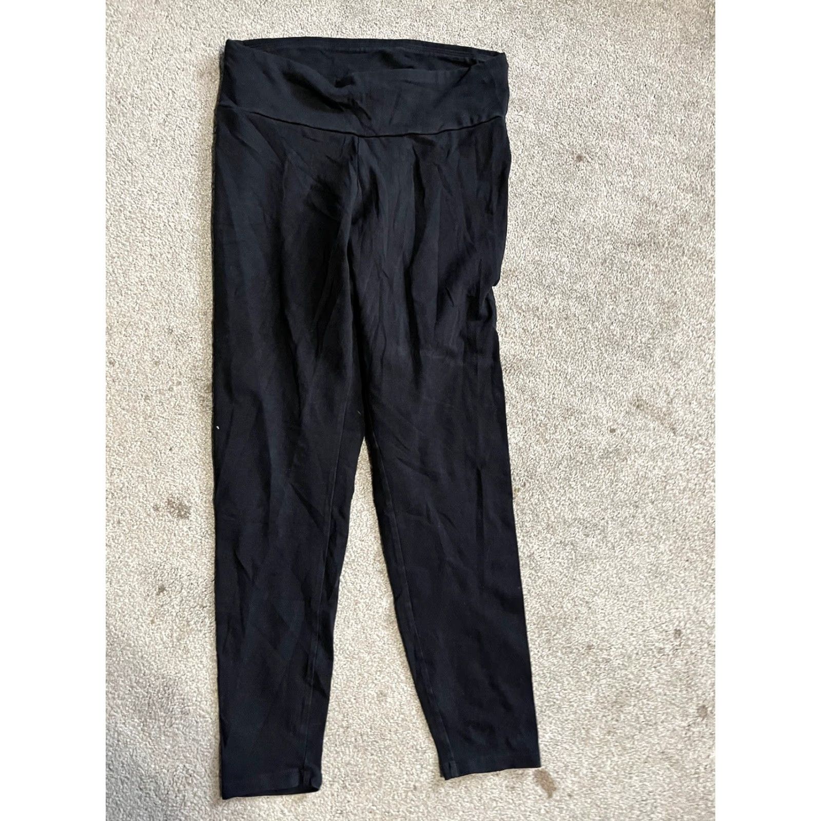 Express Express Leggings Women Medium Black High Rise Ankle Stretch Workout Pants Size 32" / US 10 / IT 46 - 2 Thumbnail