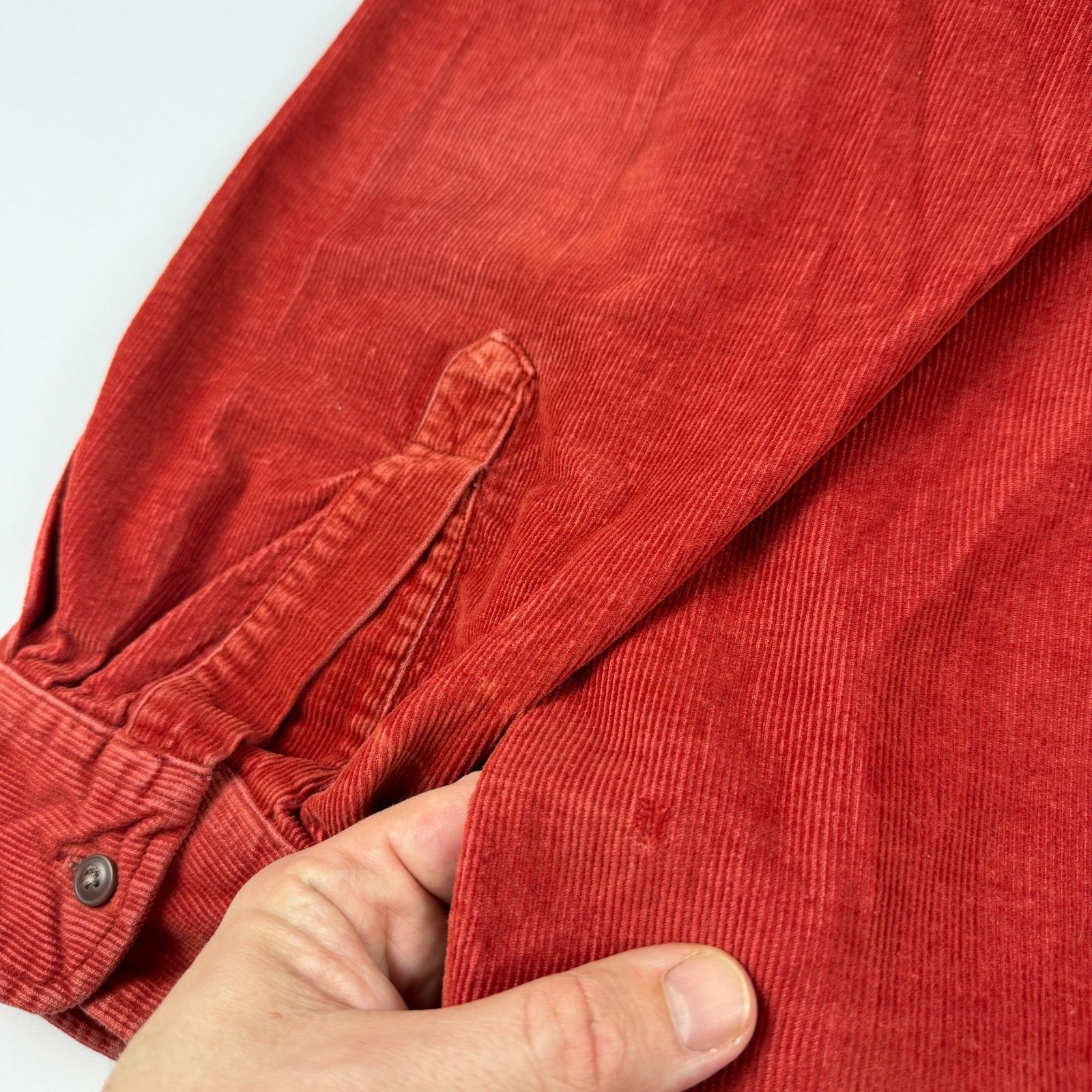 Chaps Ralph Lauren Chaps Ralph Lauren Corduroy Shirt XL Red Preppy 90s Workwear Size US XL / EU 56 / 4 - 8 Thumbnail