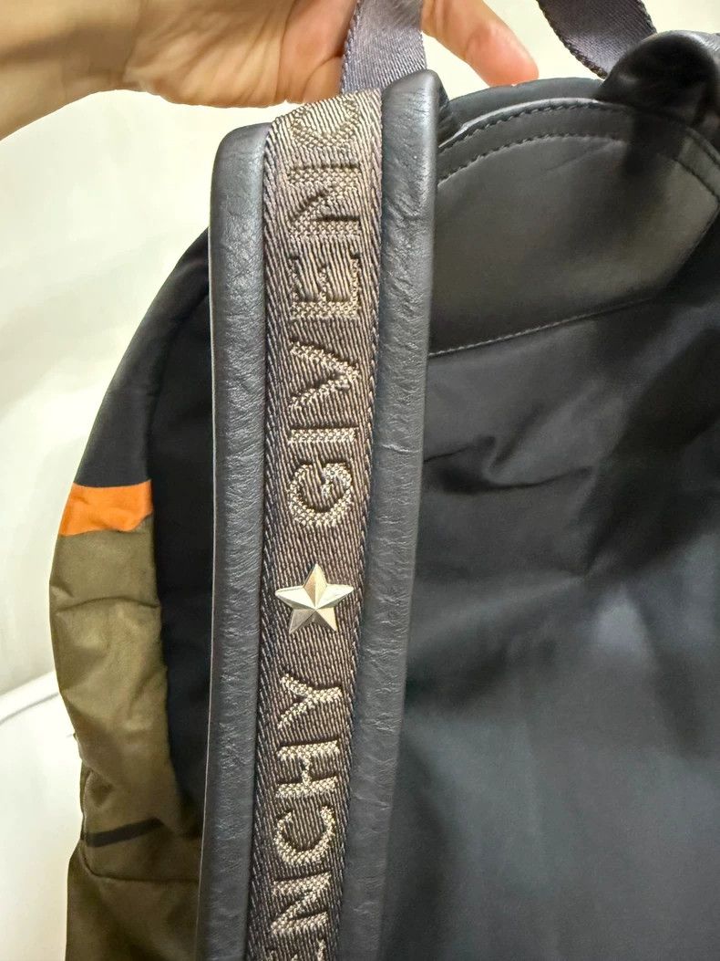 Givenchy Givenchy Camouflage Backpack with Orange Stripes, Military Size ONE SIZE - 8 Thumbnail
