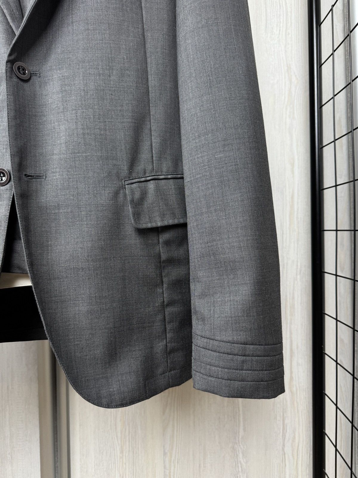 Diesel Diesel Institute of Massconsumer Wool blend grey 2 pcs suit Size 42R - 4 Thumbnail