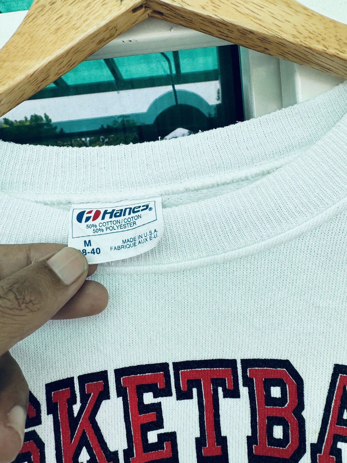 Hanes Garfield Basketball Sweatshirt- Made in USA Size US M / EU 48-50 / 2 - 4 Thumbnail