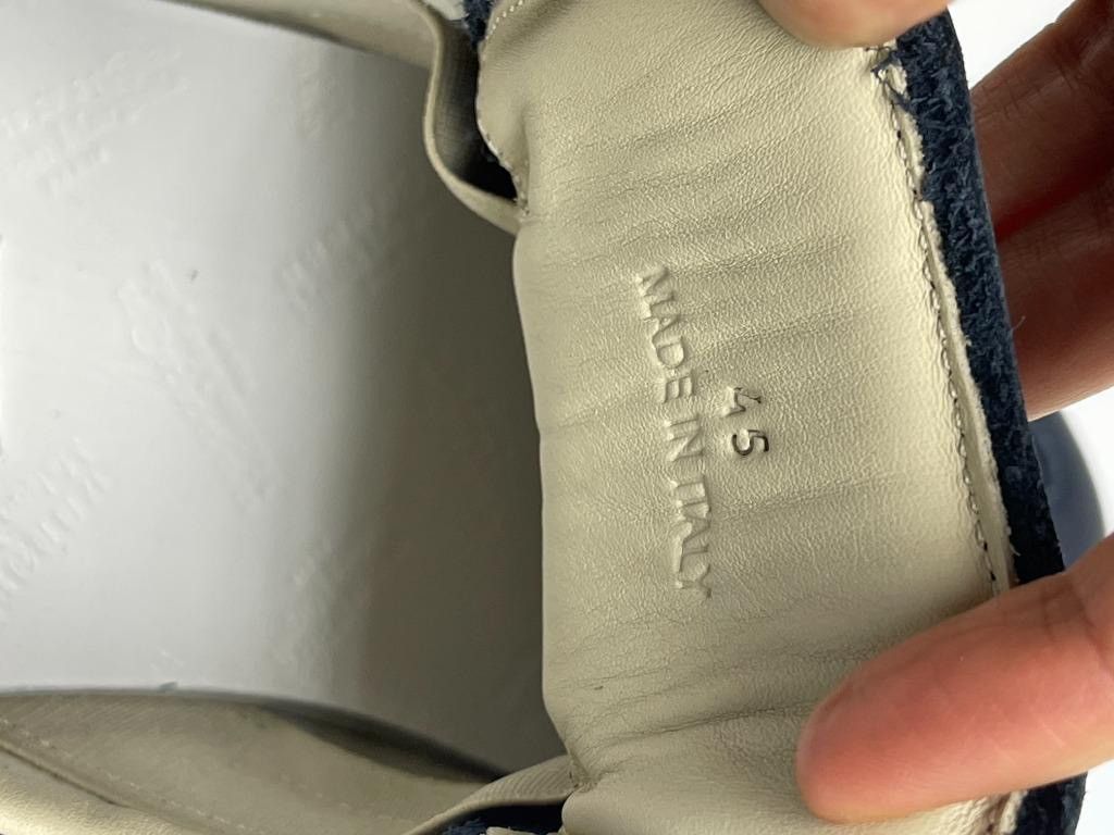 Maison Margiela MMM maison martin margiela navy GAT replica sneakers Size US 12 / EU 45 - 4 Thumbnail