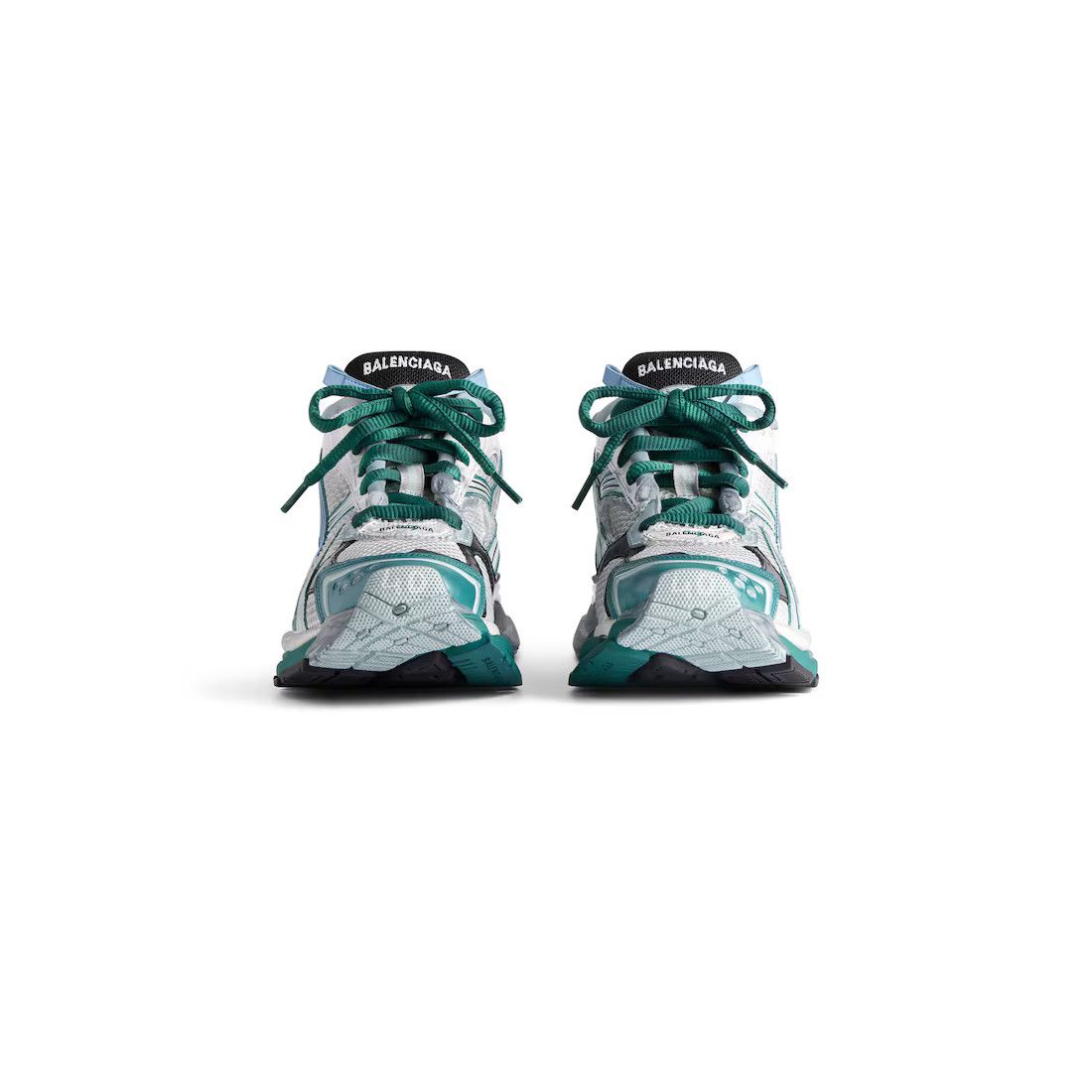 Balenciaga o1w1db10425 Runner Sneakers in Multicolor Size US 6 / EU 39 - 3 Thumbnail