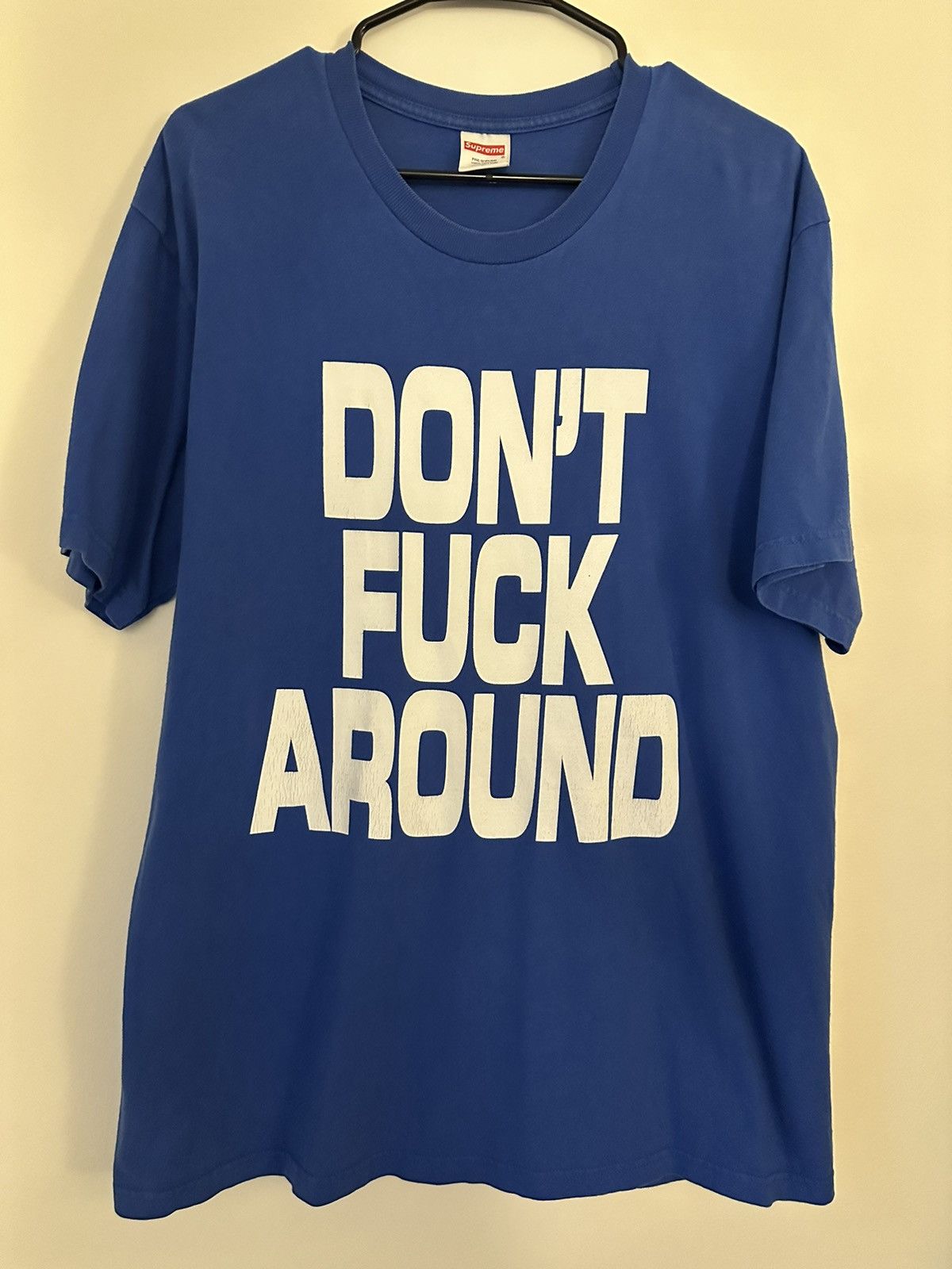 Supreme Supreme Don’t Fuck Around Tee Size US L / EU 52-54 / 3 - 1 Thumbnail