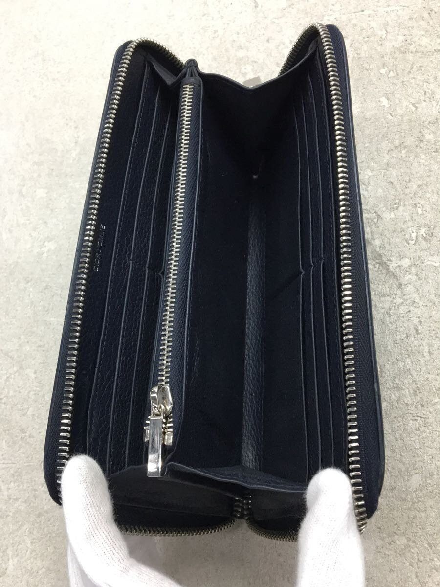 Dior Dior Homme Leather Long Wallet Navy Size ONE SIZE - 4 Thumbnail