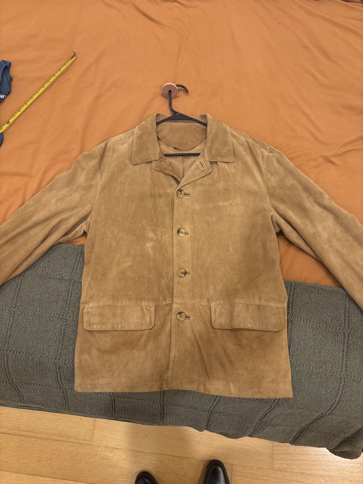 Vintage Suede Work Jacket - Made in Italy Size US M / EU 48-50 / 2 - 5 Thumbnail
