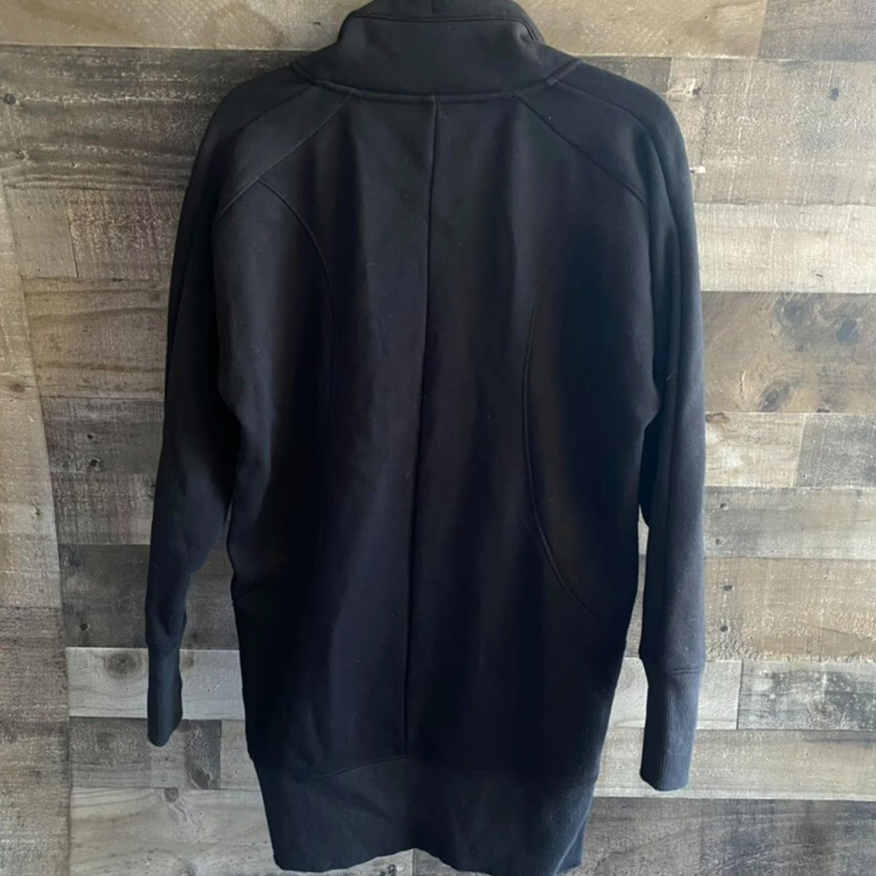 Athleta Athleta Women’s XSP Petite Black Cozy Karma Full Zip Hooded Jacket Sweatshirt 1/4 Zip Activewear Pullover XS Petite Black Womens Jacket Size XS / US 0-2 / IT 36-38 - 5 Thumbnail