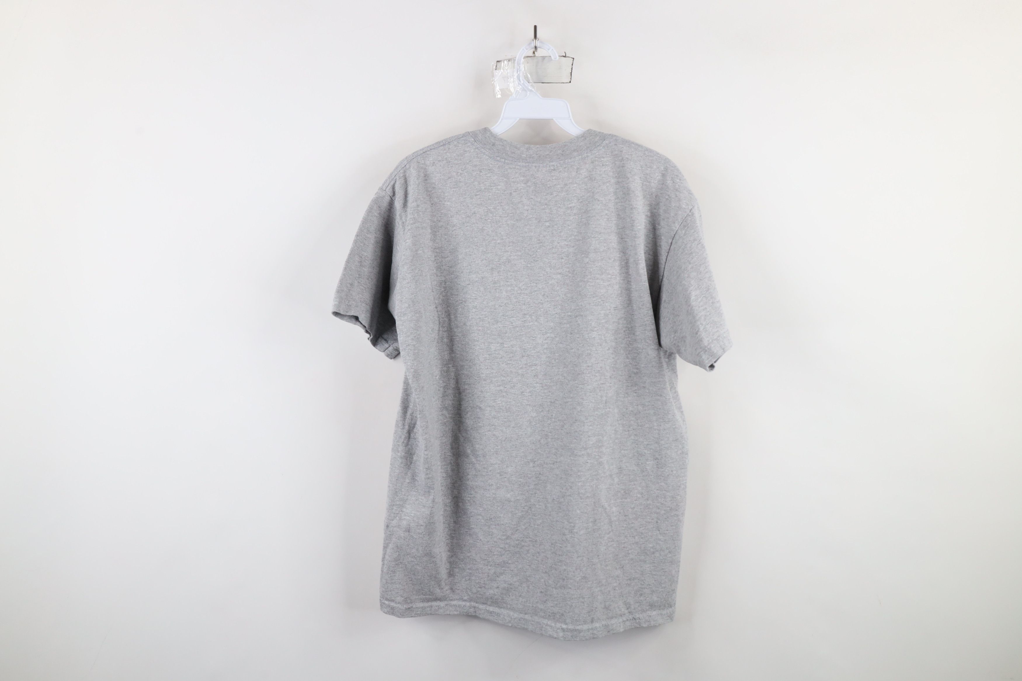 Vintage Vintage 90s A Fishermans Heart Through His Fly T-Shirt Gray Size US M / EU 48-50 / 2 - 10 Thumbnail