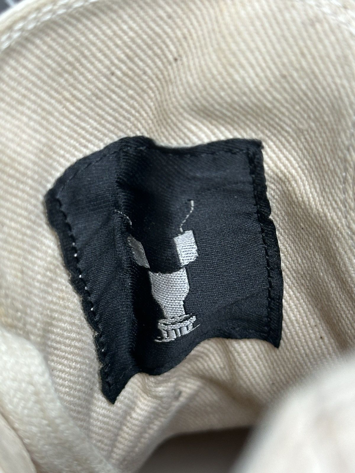 Rick Owens Rick Owens - Drkshdw Ramones Low Logo Patch - White Size US 7.5 / EU 40-41 - 18 Thumbnail