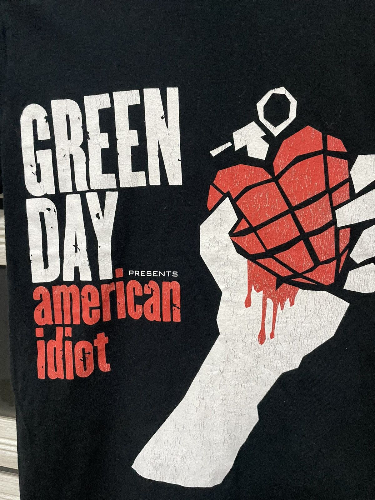 Band Tees × Vintage Vintage 00s Green Day American Idiot Tee Band T Shirt Size US M / EU 48-50 / 2 - 3 Thumbnail