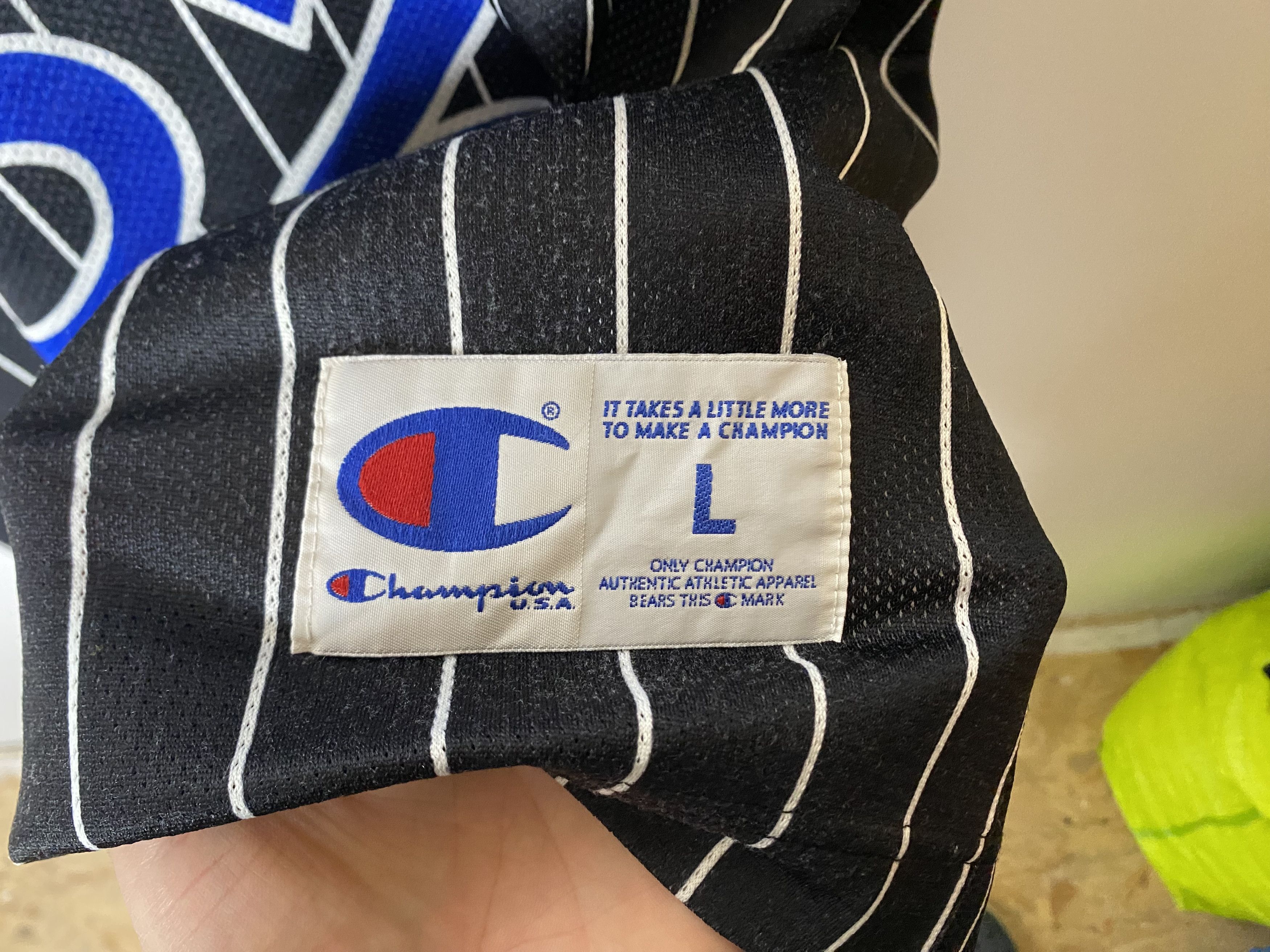 Champion O'NEAL #32 ORLANDO MAGIC 1992 NBA BASKETBALL SHIRT JERSEY Size US L / EU 52-54 / 3 - 7 Thumbnail