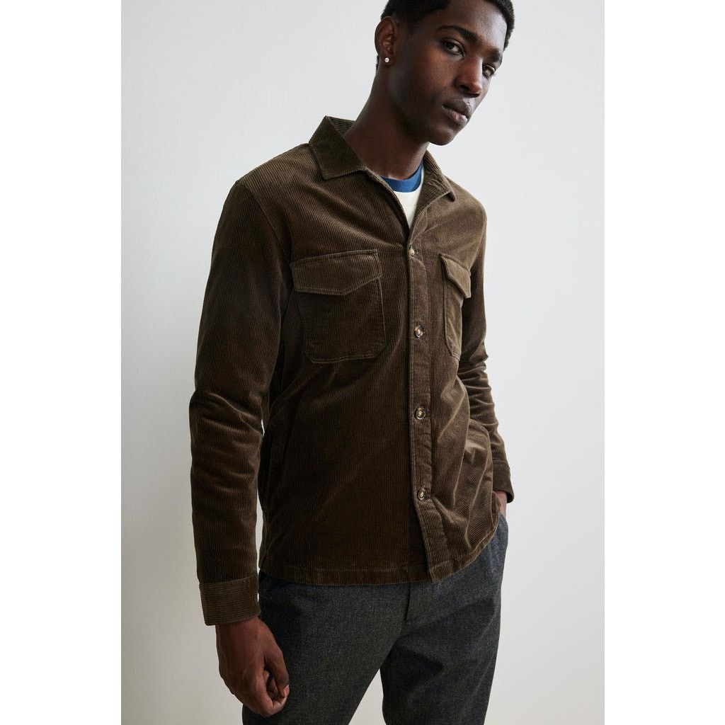 NN07 NN07 No Nationality BERNARD CORDUROY SHIRT JACKET in brown L Size US L / EU 52-54 / 3 - 1 Thumbnail