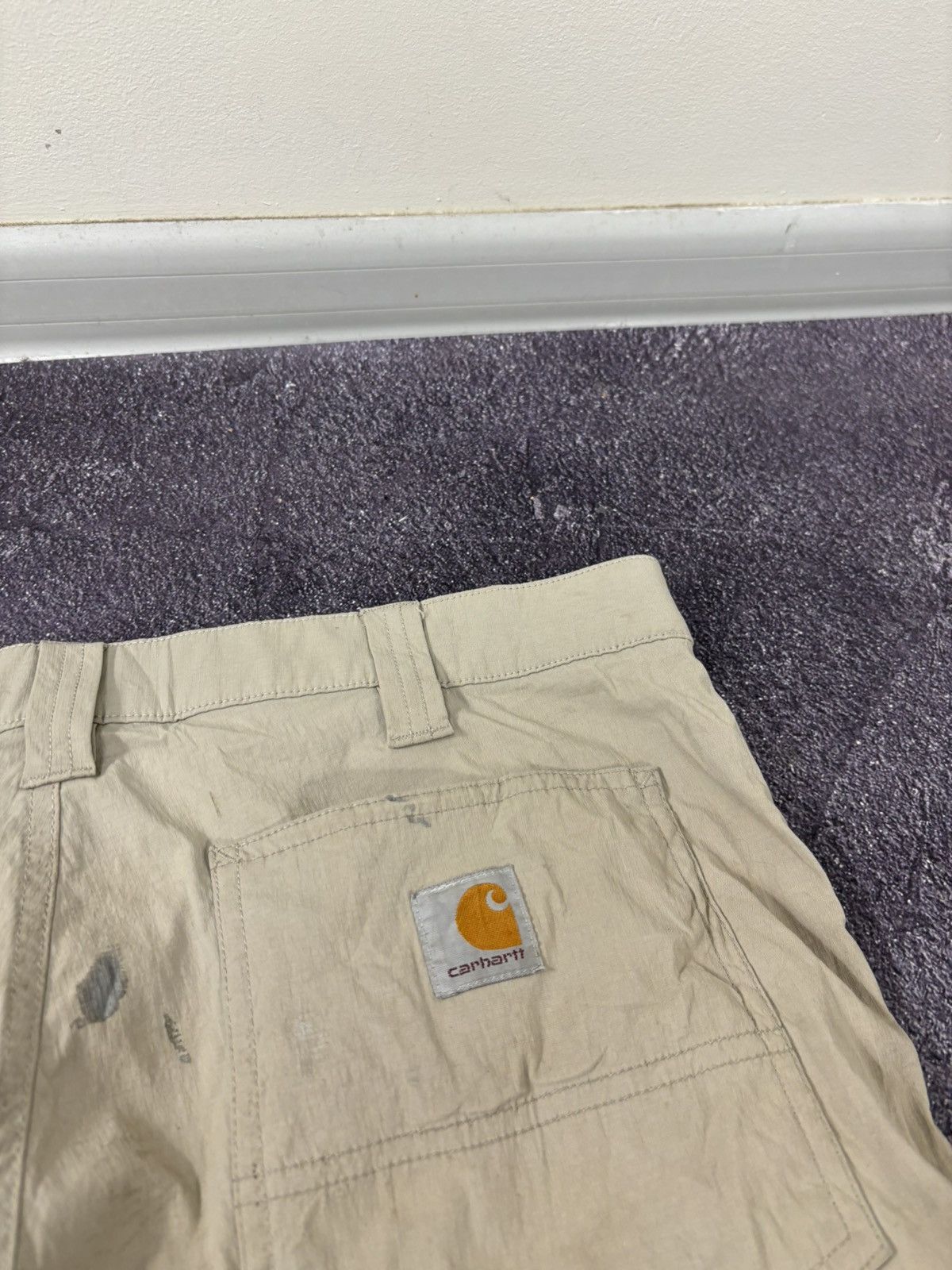 Carhartt Vintage Carhartt Y2K Relaxed Fit Work Hype Carpenter Shorts Size US 32 / EU 48 - 7 Thumbnail
