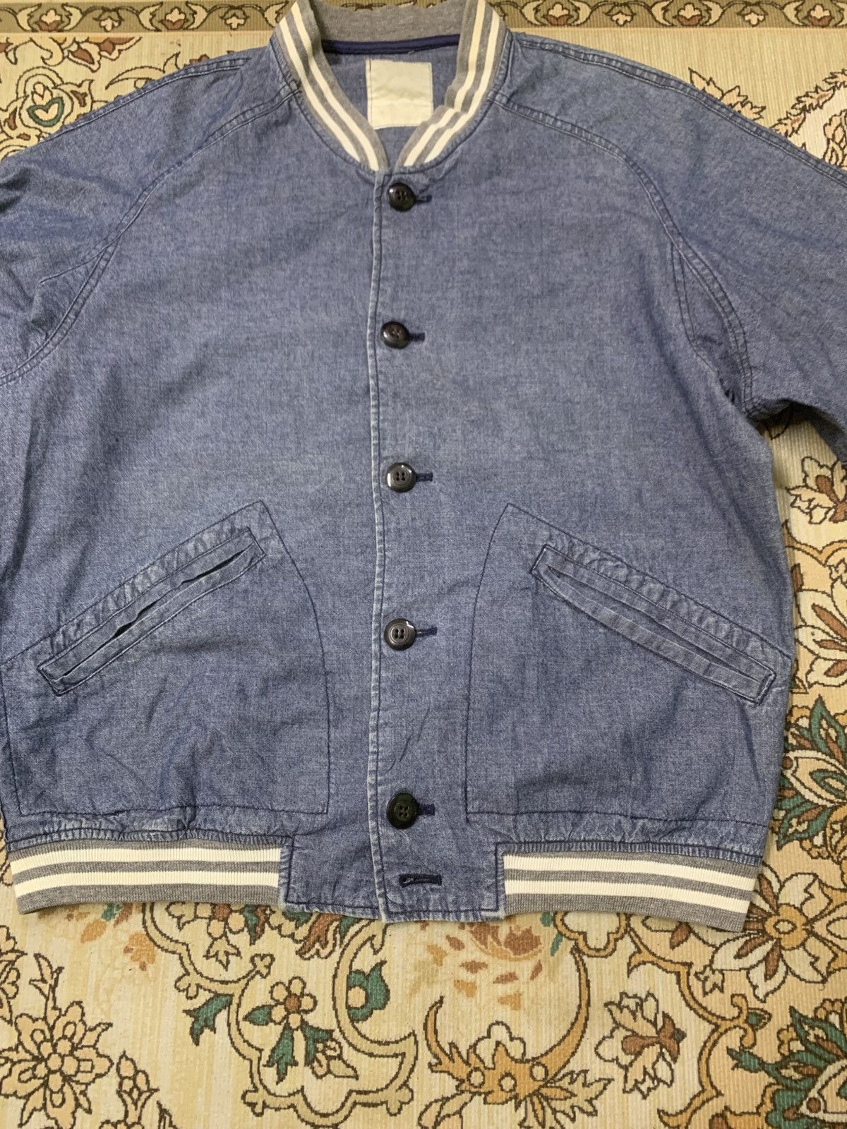 Edwin VINTAGE EDWIN BOMBER JACKET JEANS Size US M / EU 48-50 / 2 - 4 Thumbnail