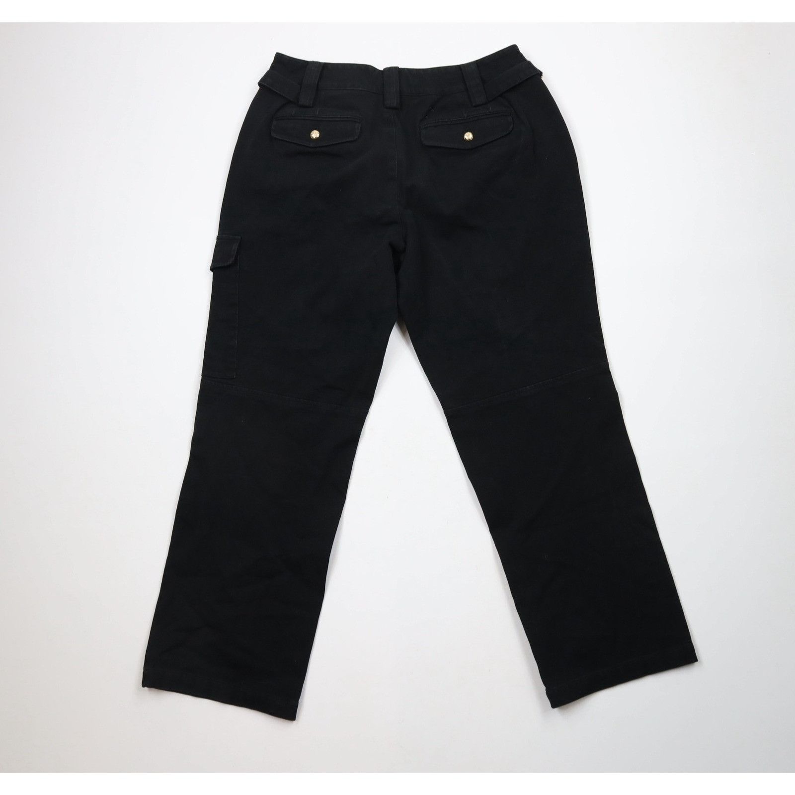 Polo Ralph Lauren Vintage 90s Ralph Lauren Distressed Side Buckle Cargo Pants Size 36" / US 14 / IT 50 - 9 Thumbnail