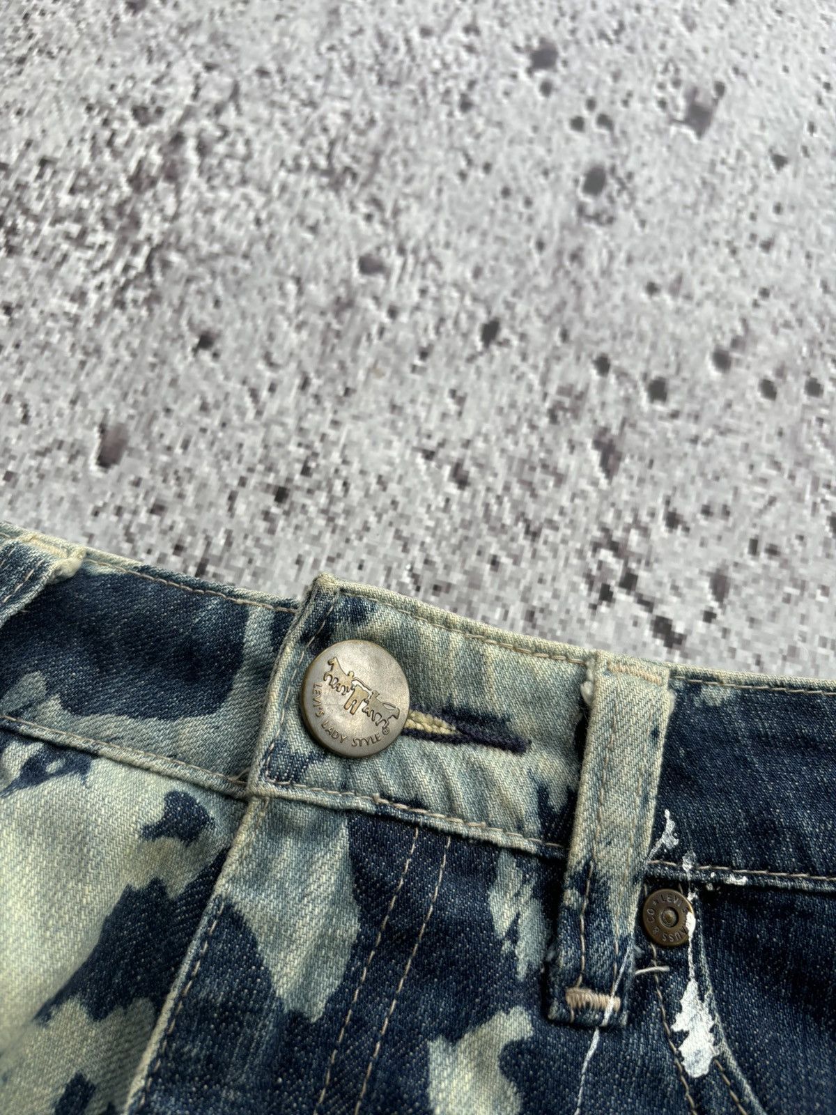 Hysteric Glamour 2000's Levis lady style Flare denim jeans Size 28" / US 6 / IT 42 - 12 Thumbnail