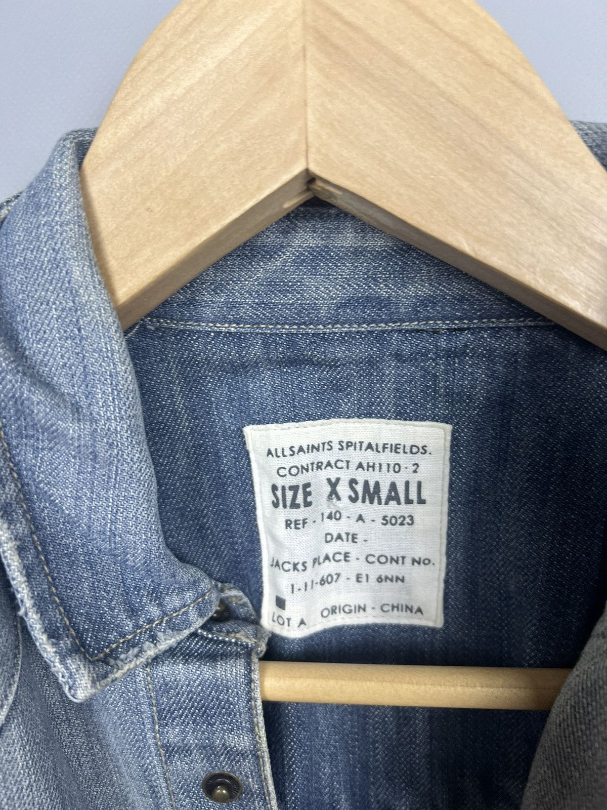 Allsaints Allsaints Denim jeans Shirt Size US XS / EU 42 / 0 - 8 Thumbnail