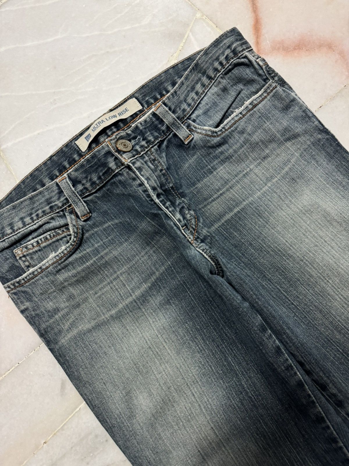 Vintage 💥FLARED💥BALENCIAGA JUNYAWATANABE STYLE BELLBOTTOM BY GAP Size US 31 - 3 Thumbnail