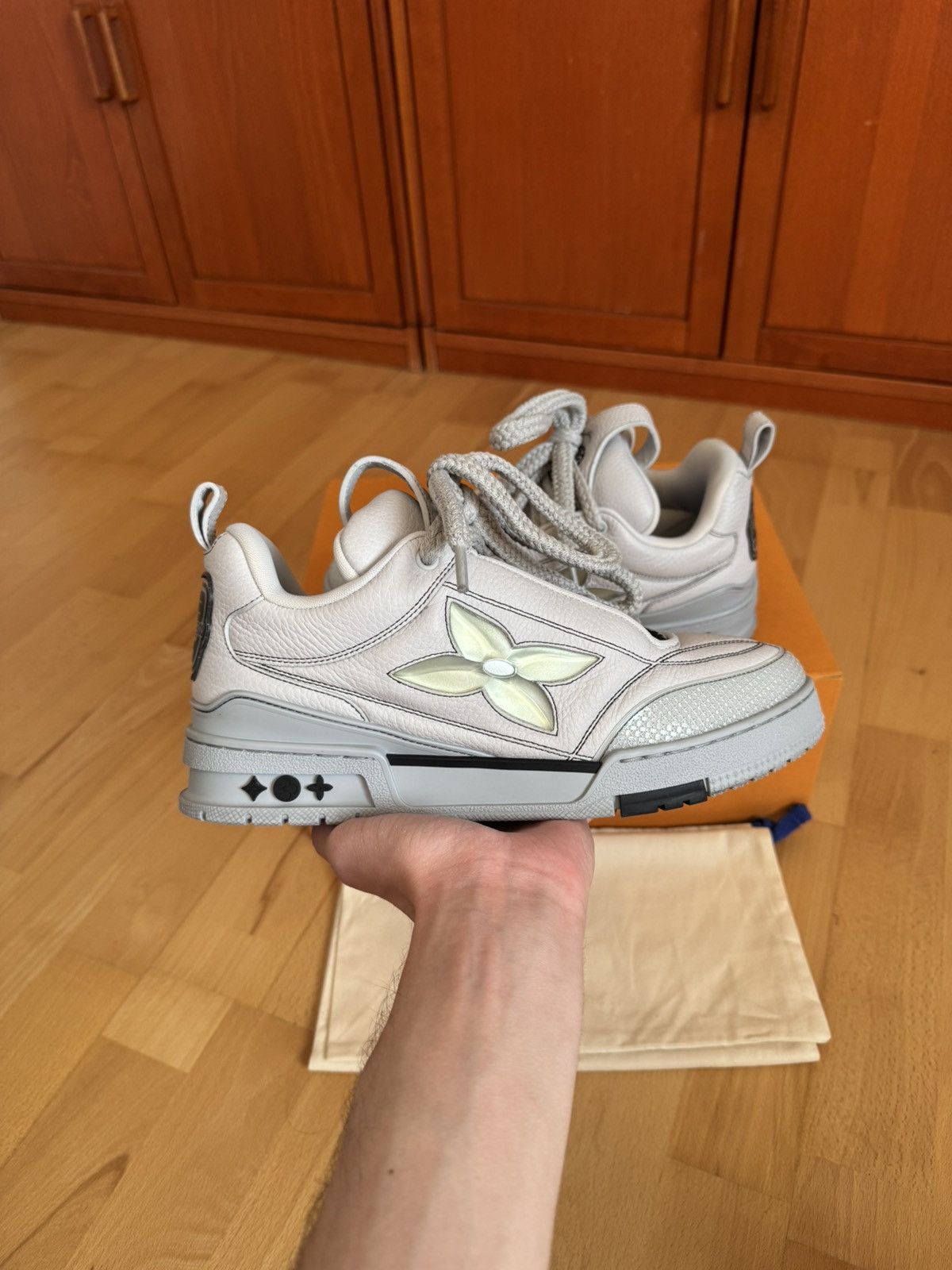 Louis Vuitton Louis Vuitton LV Skate Grey Size US 8.5 / EU 41-42 - 3 Thumbnail