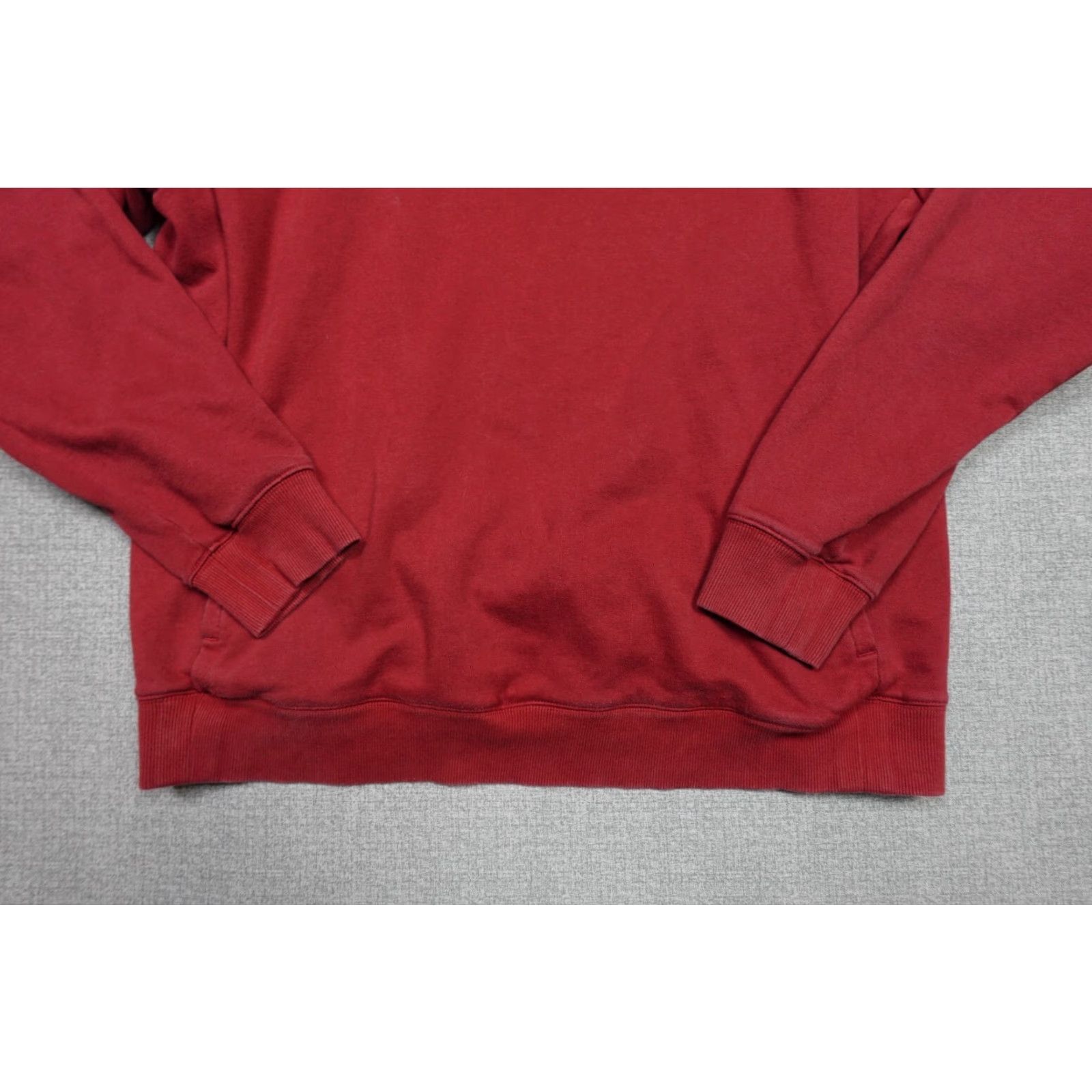 Vintage Duluth Mens XL Red Hooded Pullover Sweatshirt Sweater Logo Stretch Casual Winter Fall Spring Outdoor Classic Fit Size US XL / EU 56 / 4 - 3 Thumbnail