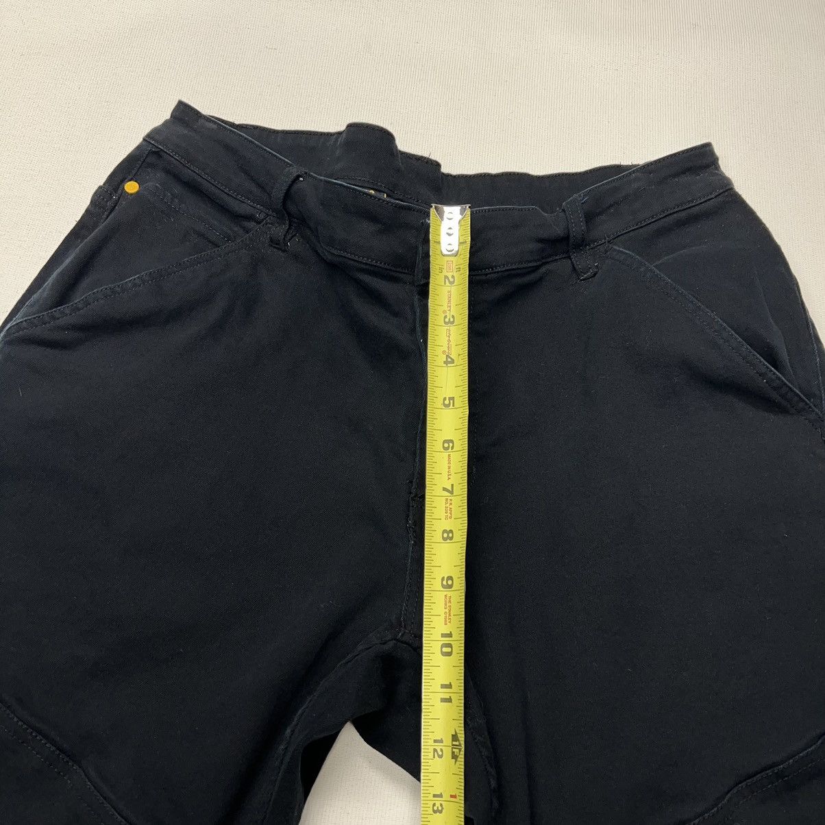 Caterpillar Cat Caterpillar Pants Black Carpenter Double Knee Workwear Size US 36 / EU 52 - 23 Thumbnail