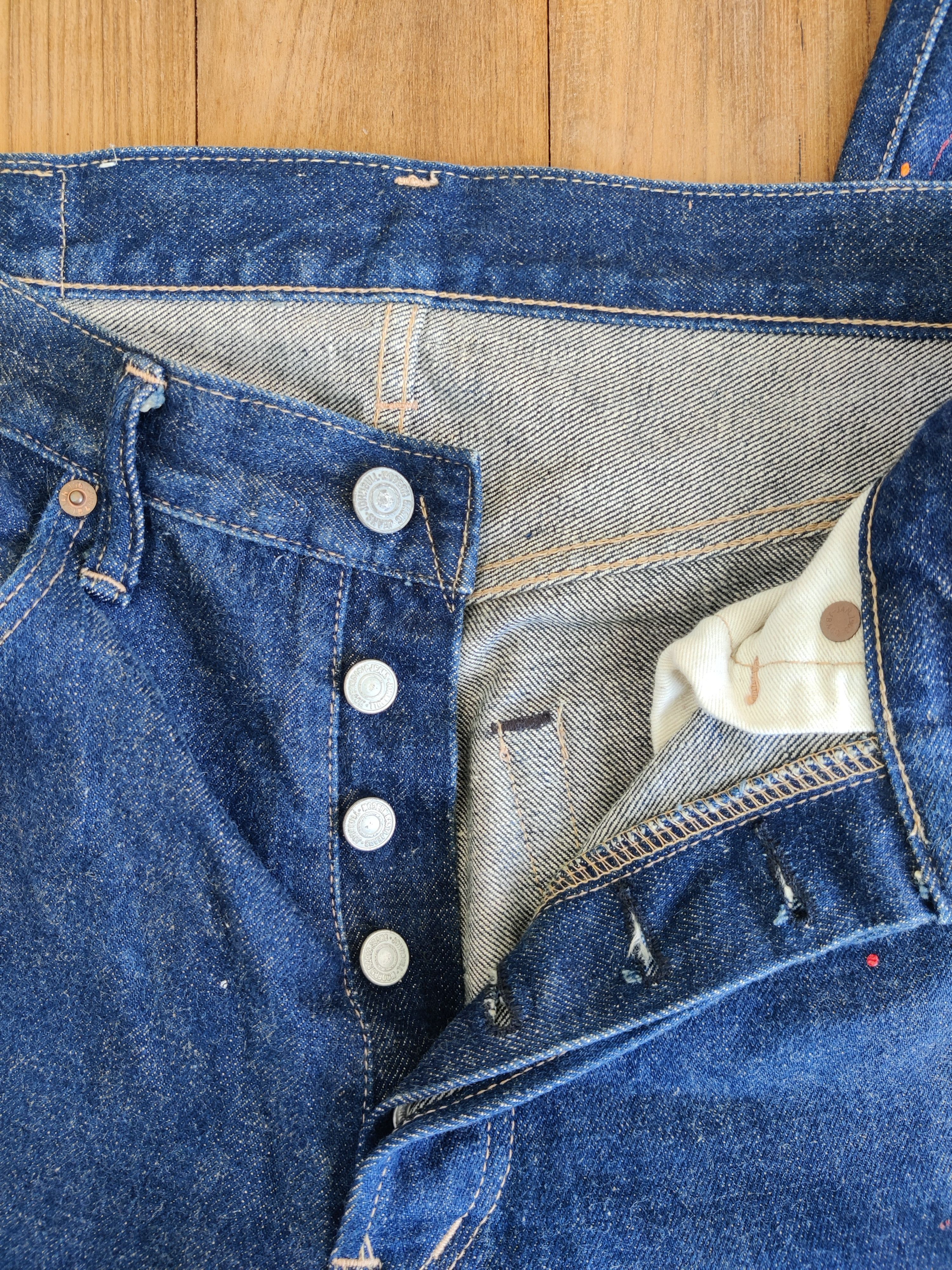 Japanese Brand × Johnbull × Vintage Vintage John Bull Japanese Denim Paint Splatter Selvedge Size US 29 - 11 Thumbnail