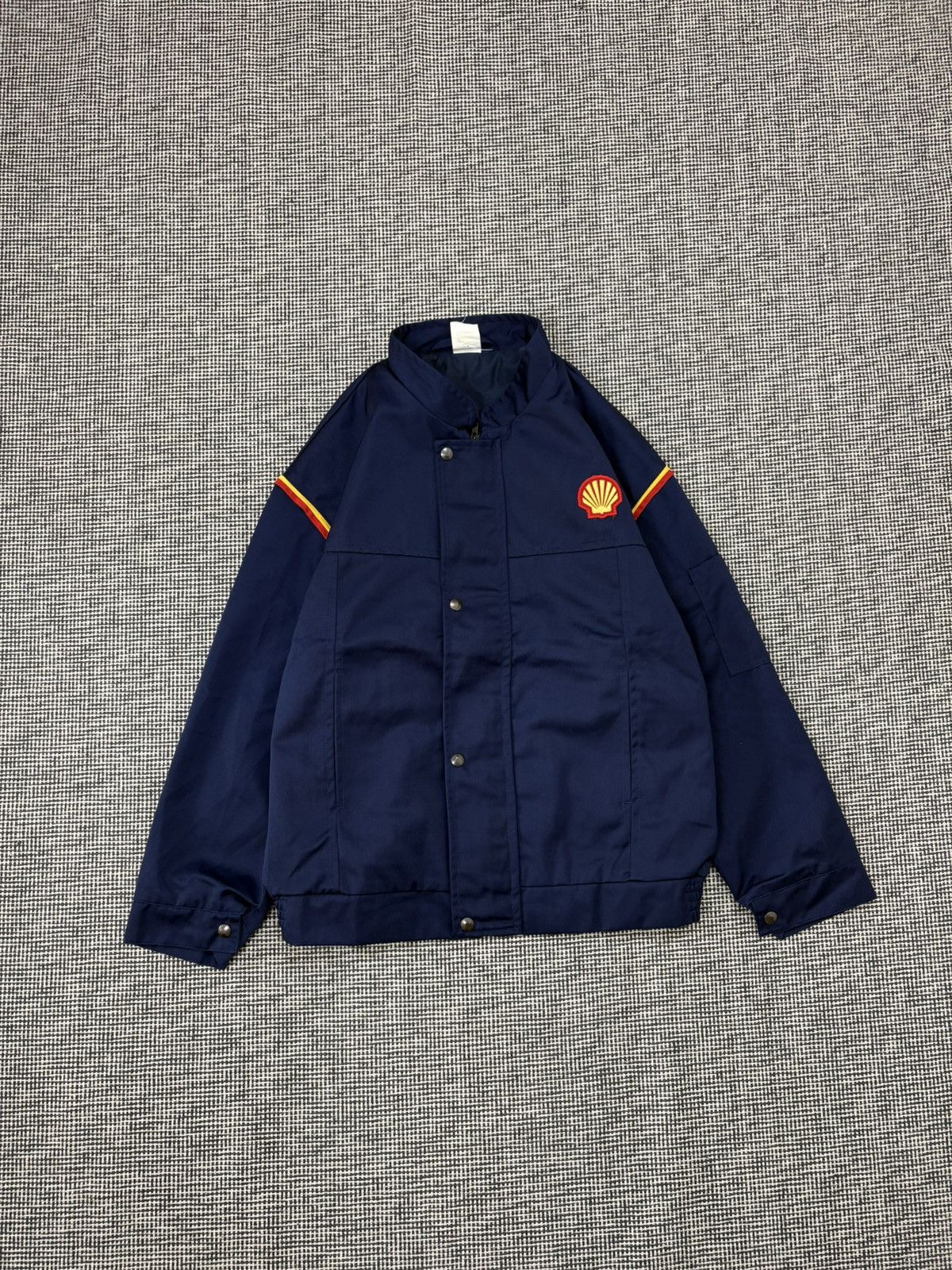 Vintage 80s Alsico vintage shell mechanic work jacket moto racing Size US L / EU 52-54 / 3 - 2 Thumbnail