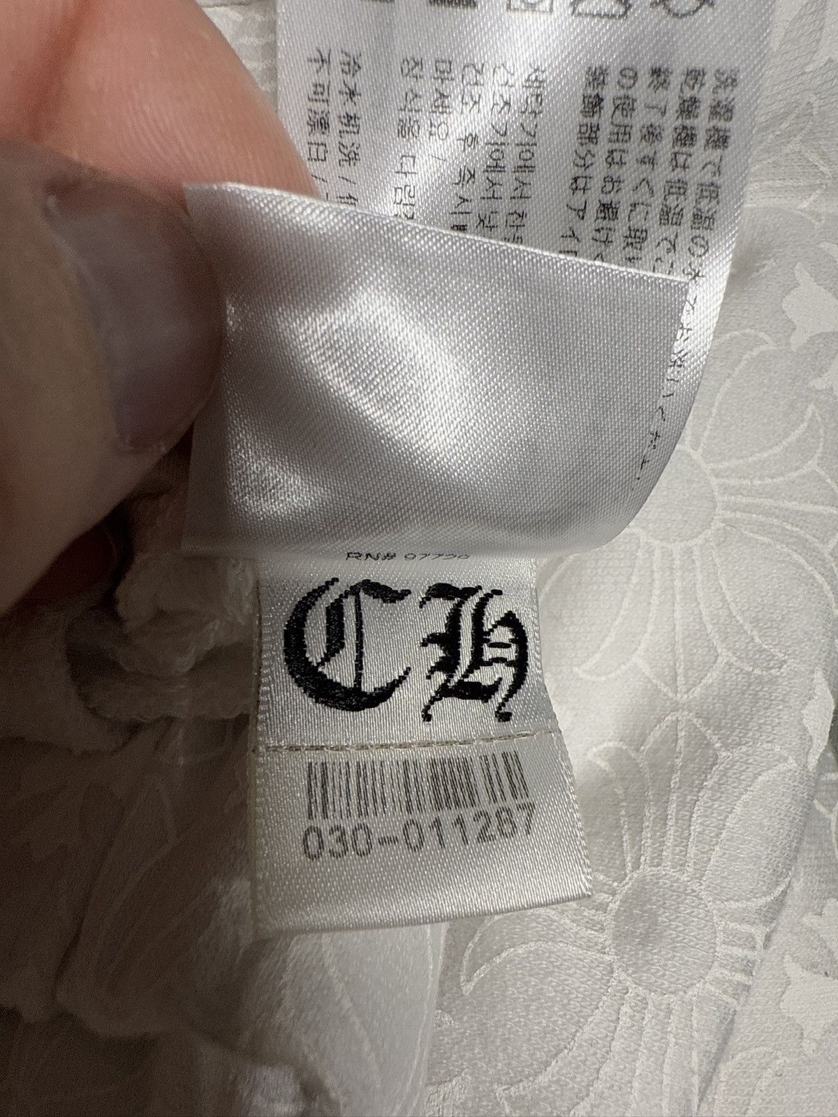 Chrome Hearts Chrome hearts white monogram sweats LARGE Size US 36 / EU 52 - 14 Thumbnail