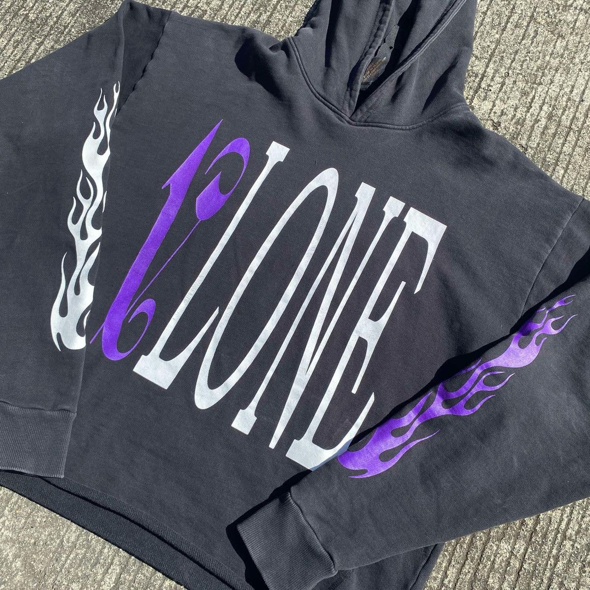 Palm Angels × Vlone Vlone x Palm Angels Flame Hoodie Size US L / EU 52-54 / 3 - 3 Thumbnail