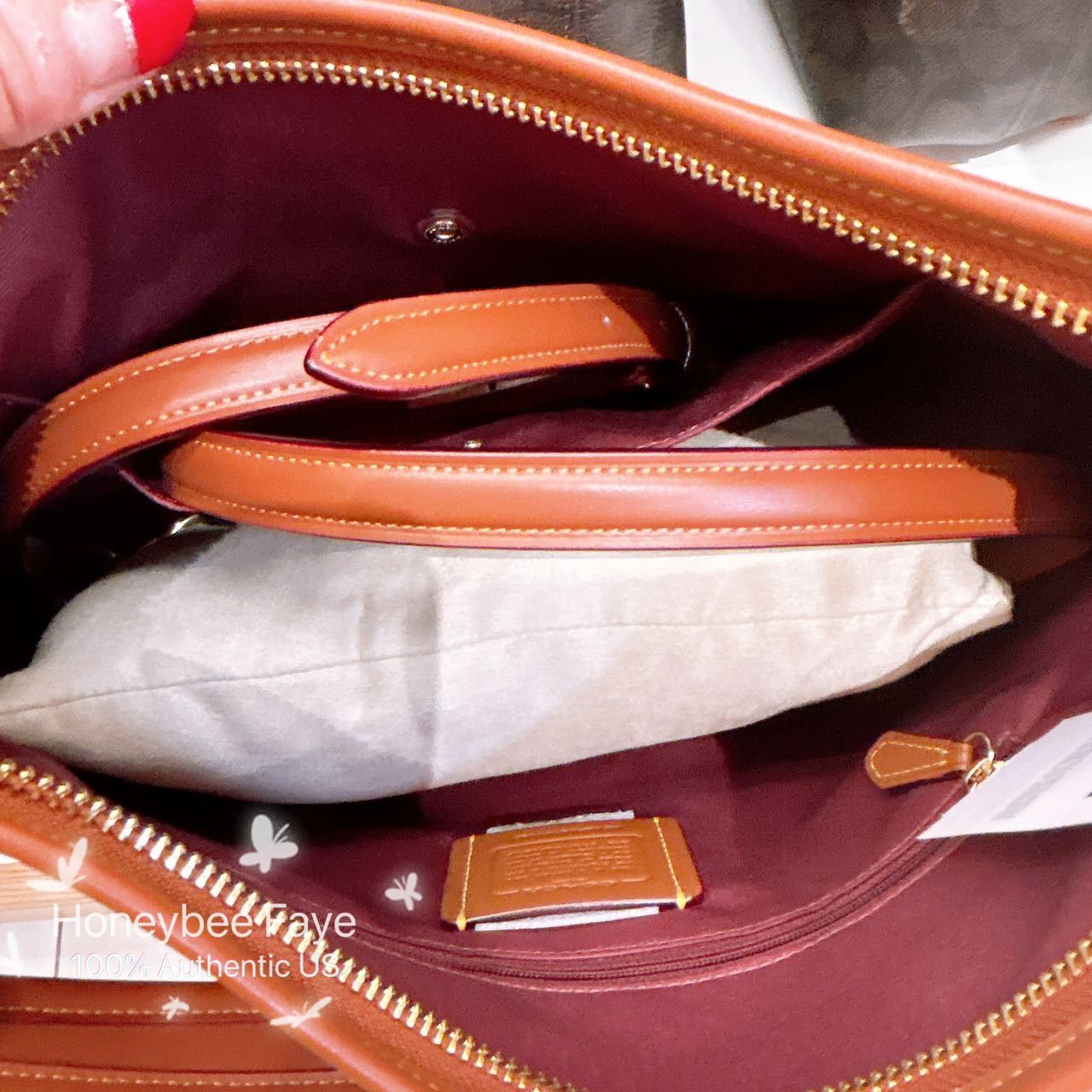 Coach Laurel Shoulder Bag In Signature Canvas With Rose CY729 Size ONE SIZE - 4 Thumbnail