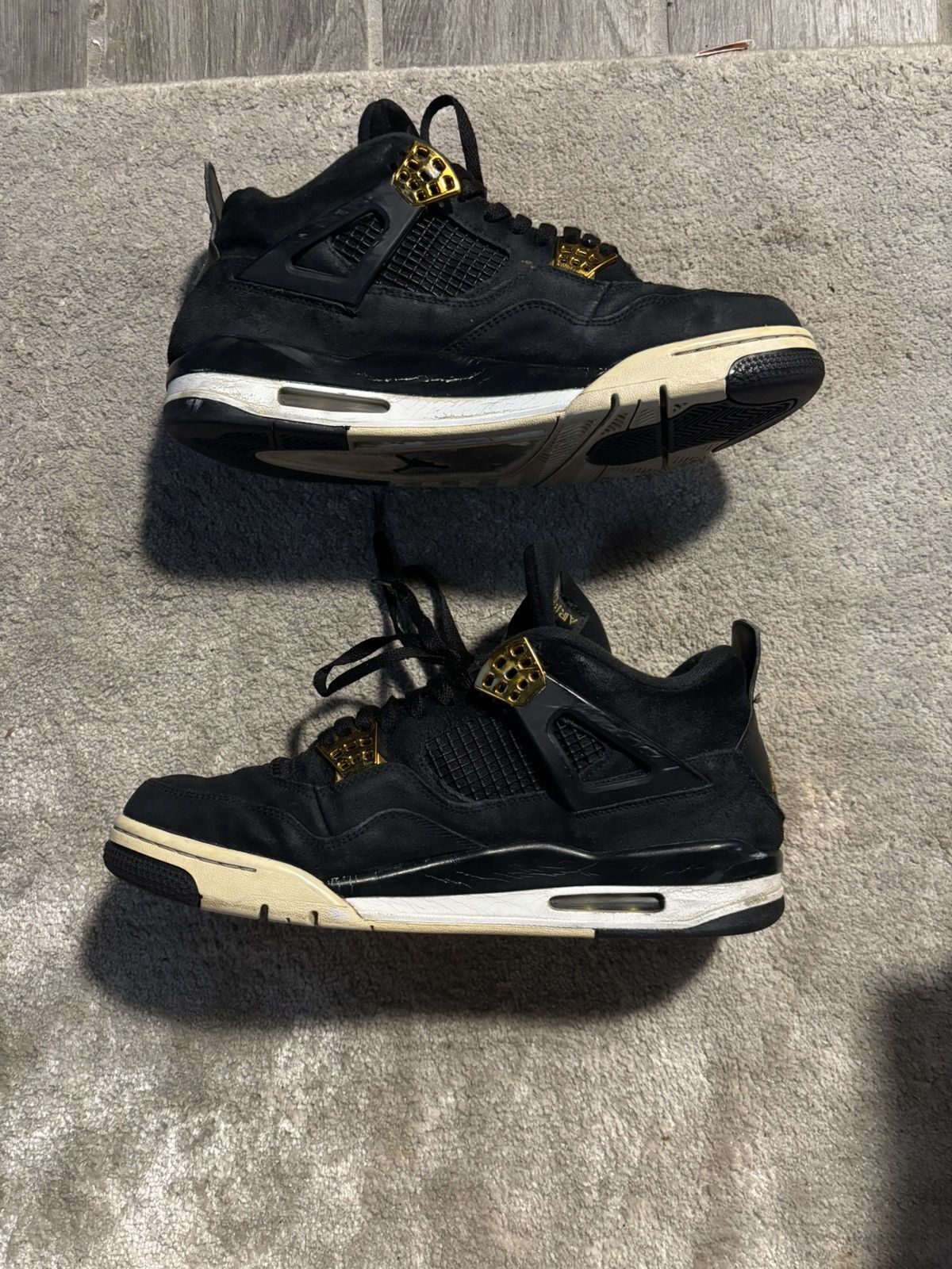 Jordan Brand Jordan Royal Gold 4s Size US 11.5 / EU 44-45 - 2 Thumbnail