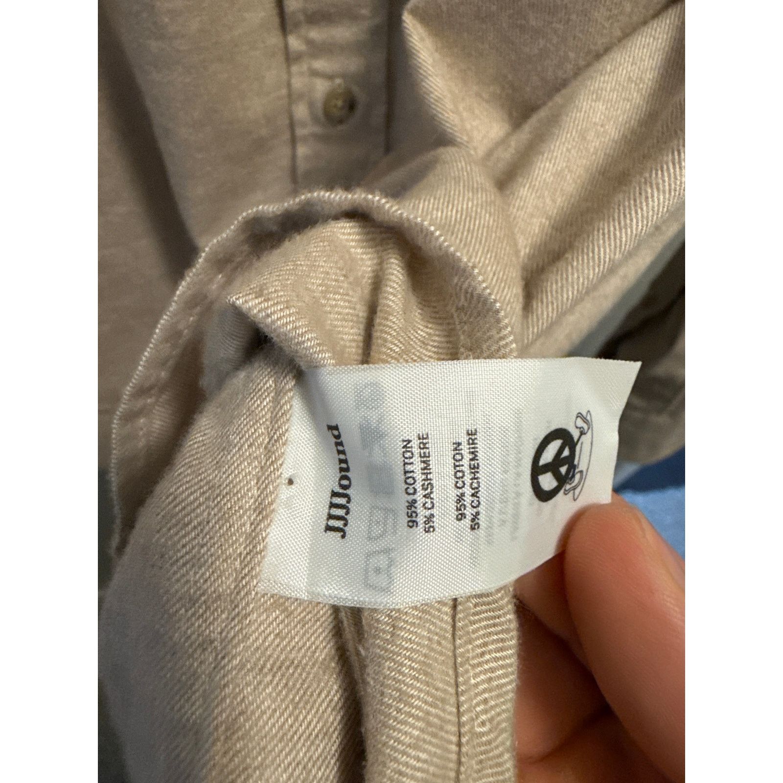 JJJJound Jjjjound cotton and cashmere oxford - sz medium brown Size US M / EU 48-50 / 2 - 4 Thumbnail
