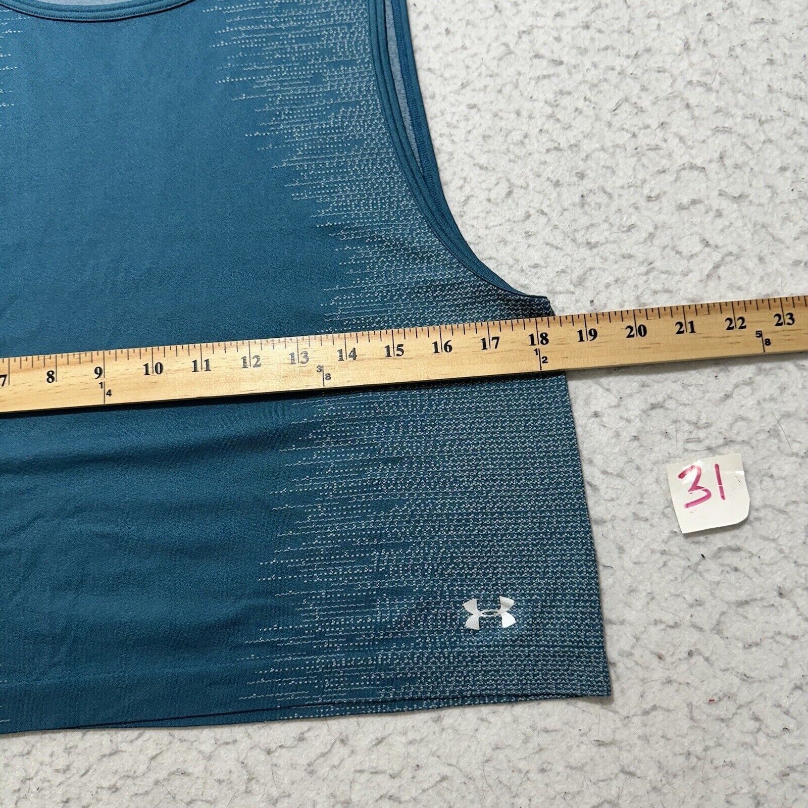 Under Armour Under Armour Medium Crop Sleeveless Athletic Tank Top Blue Size M / US 6-8 / IT 42-44 - 6 Thumbnail