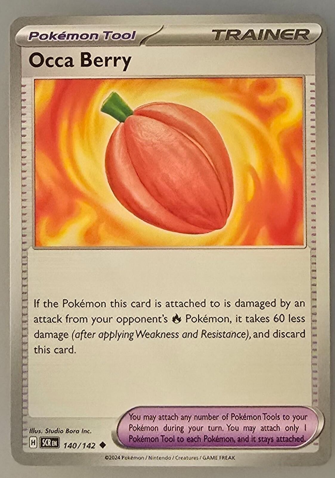 Pokemon Occa Berry Size ONE SIZE - 1 Thumbnail
