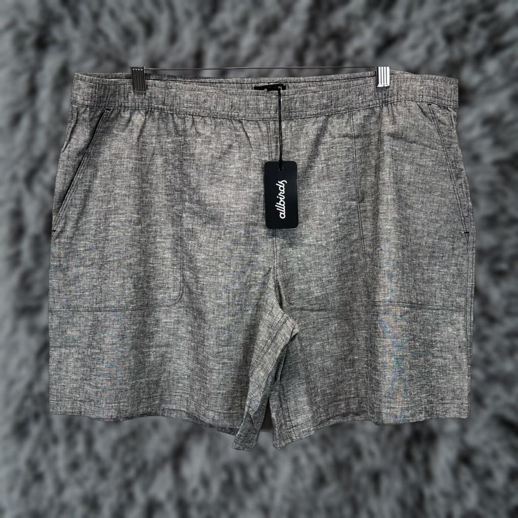 Allbirds VINTAGE? Wait not vintage. Use provided: All Birds Camp Shorts Men 2XL Gray Hemp Tree Blend Activewear Short Mens 2XL All Birds Camp Shorts Size US 39 - 1 Thumbnail